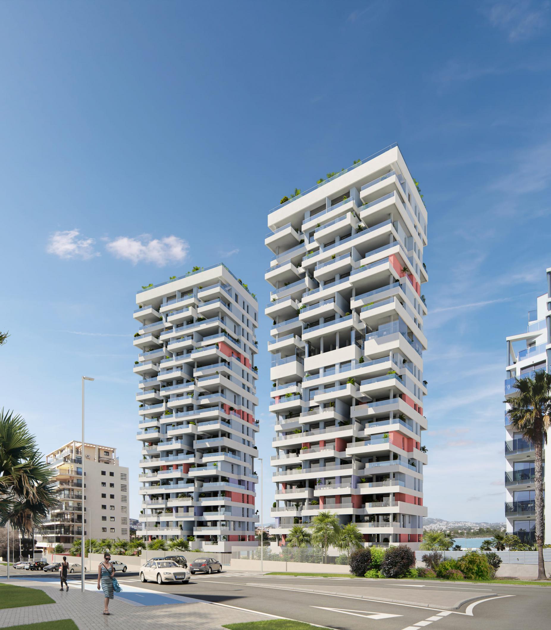 Second bedroom in new-build penthouse, Ifach, Calpe