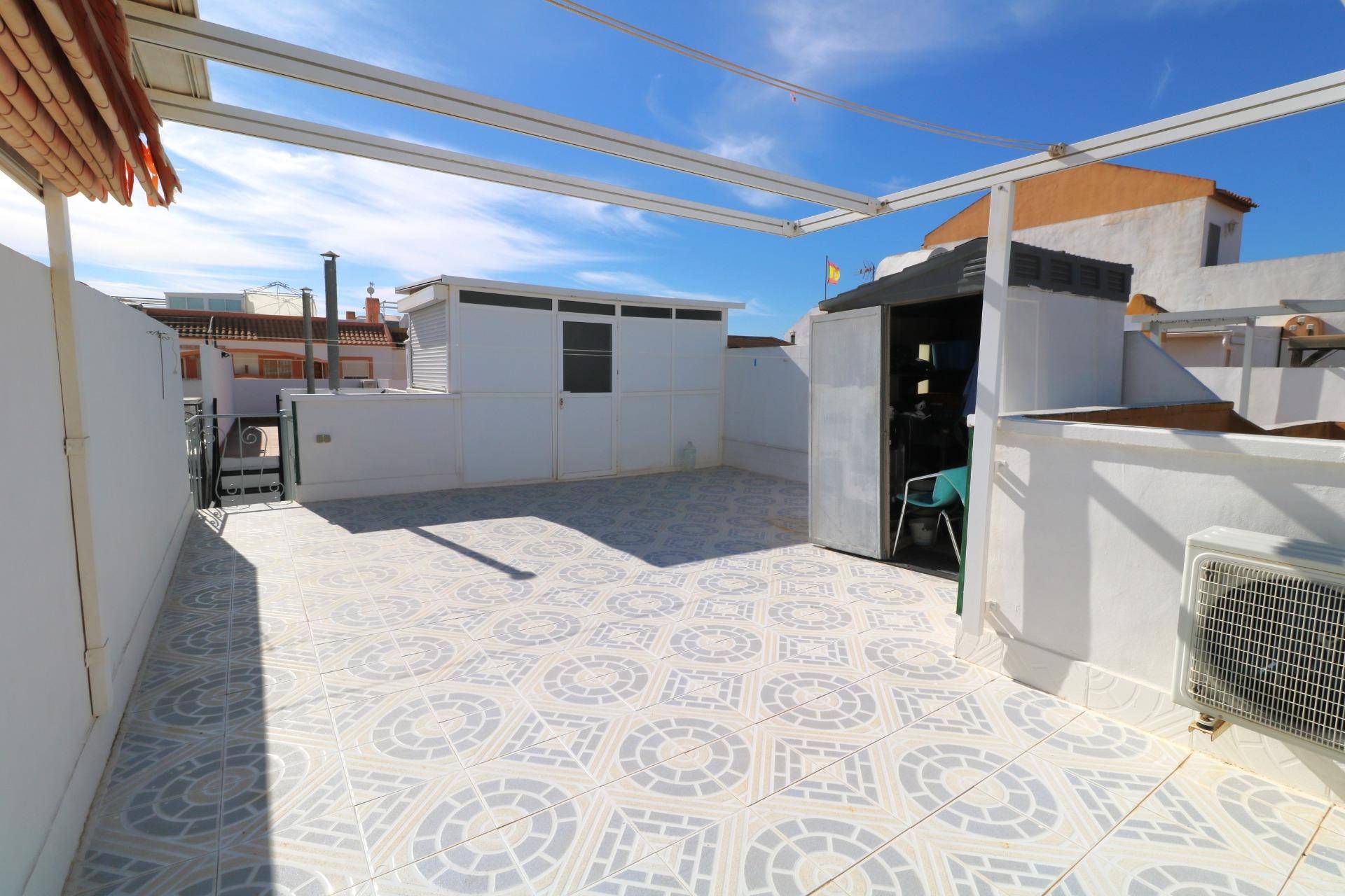Stairwell of the residential complex in El Limonar, Torrevieja