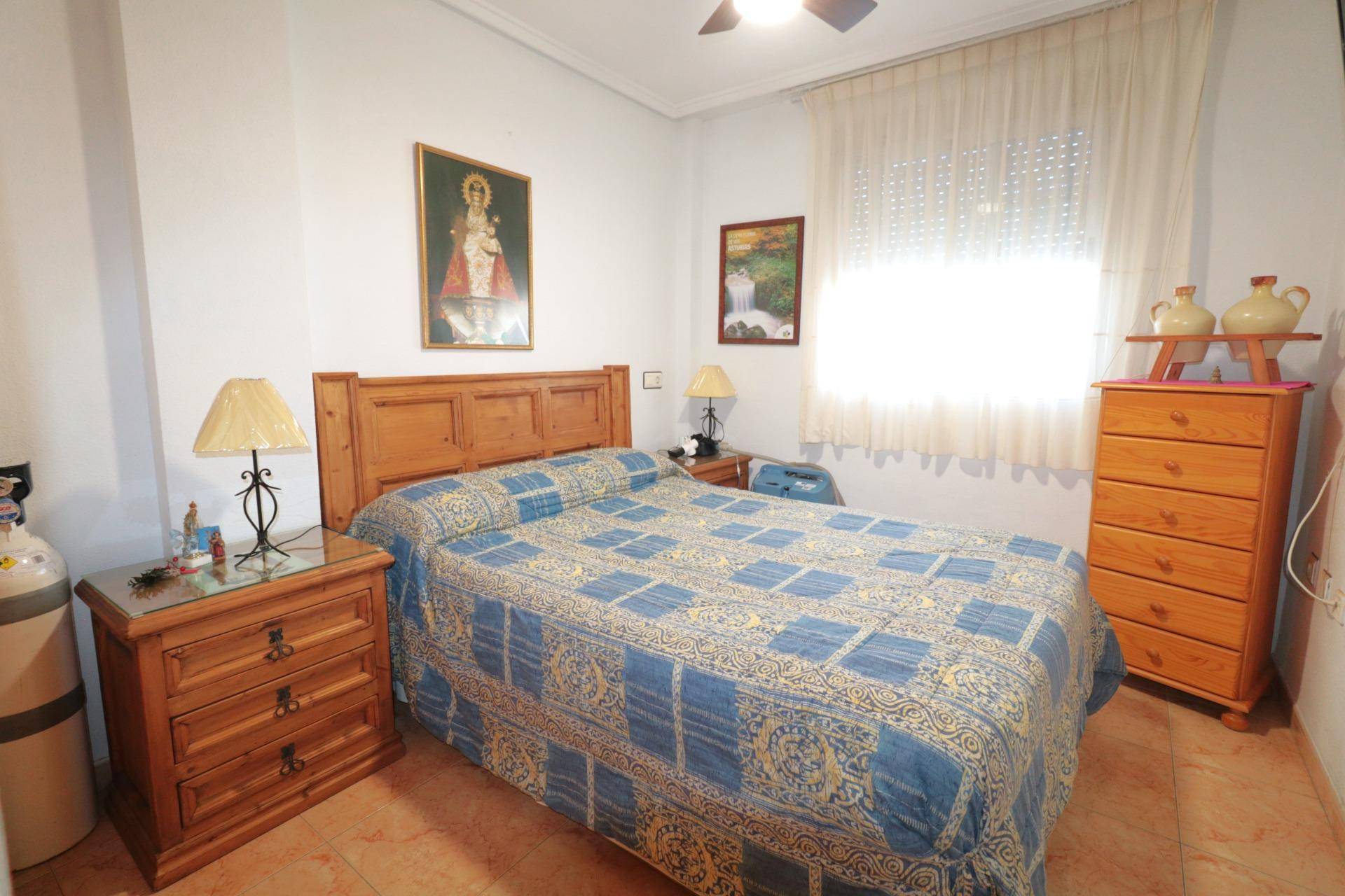 Communal garden and pool grounds in El Limonar, Torrevieja