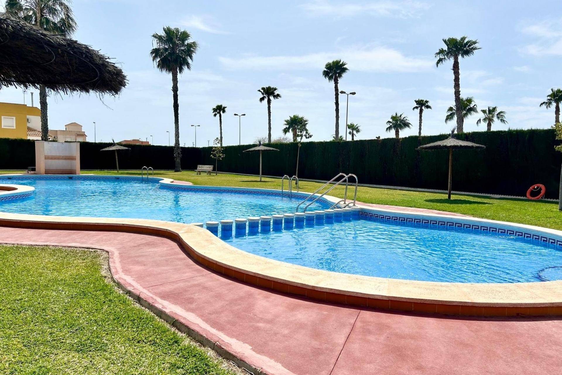 Second facade detail of bungalow complex, El Limonar, Torrevieja