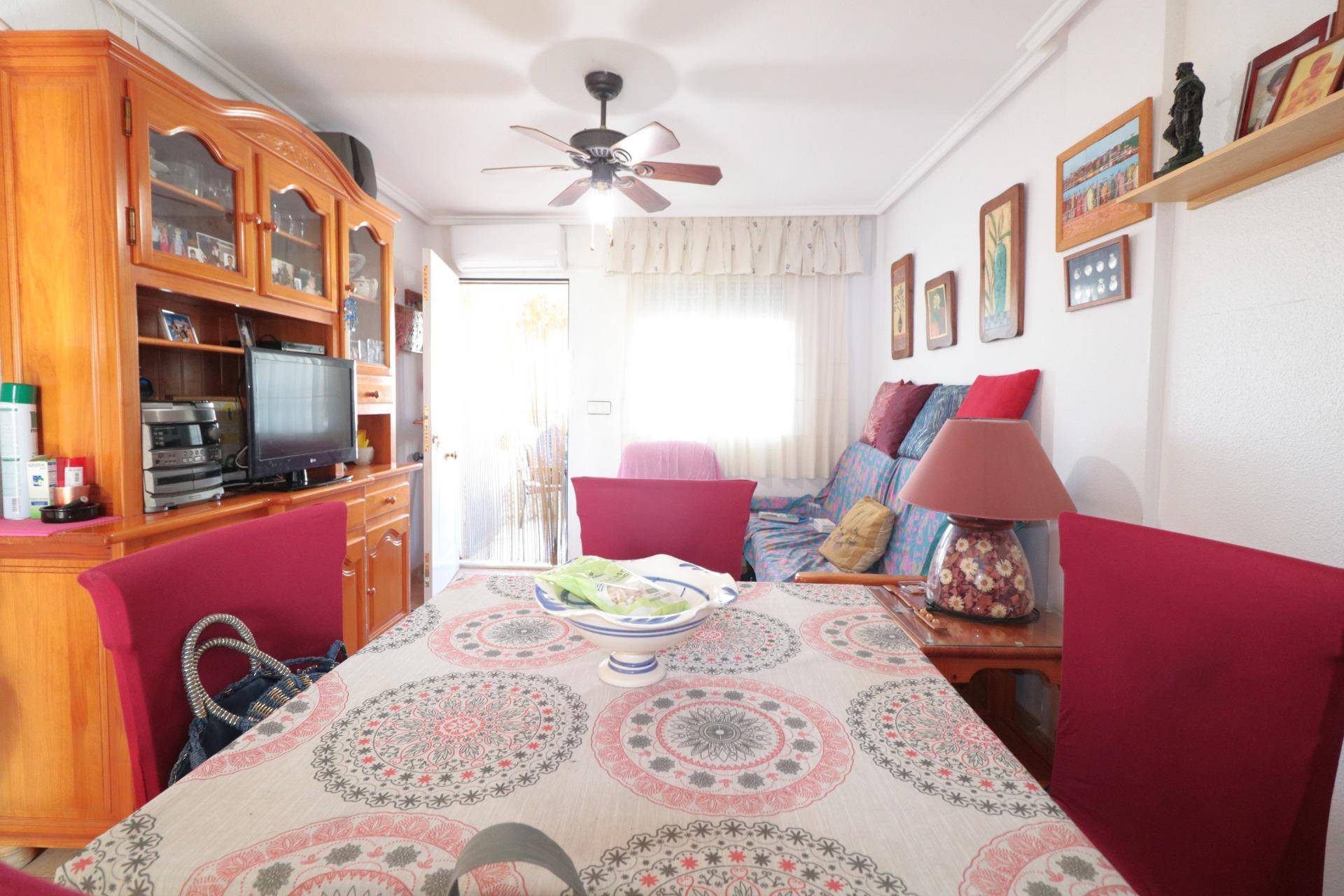 Private patio area of bungalow in El Limonar, Torrevieja