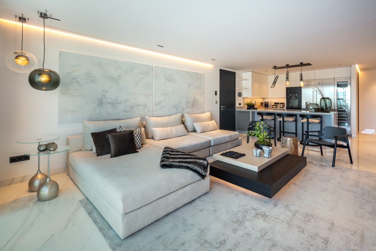 Second bedroom in first-floor new-build apartment, Puerto, Marbella