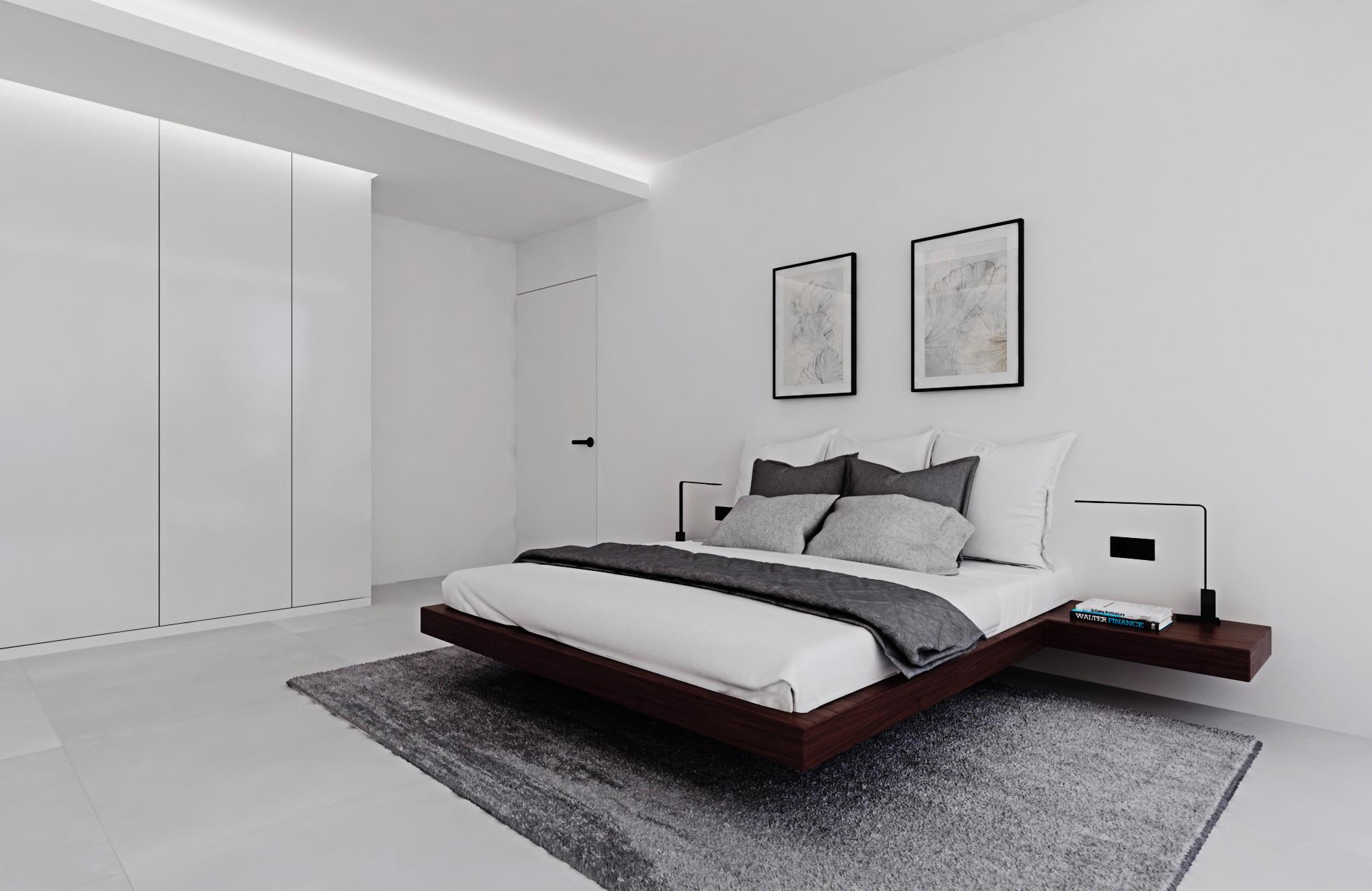 Underground parking space allocated to penthouse, Puerto, Calpe