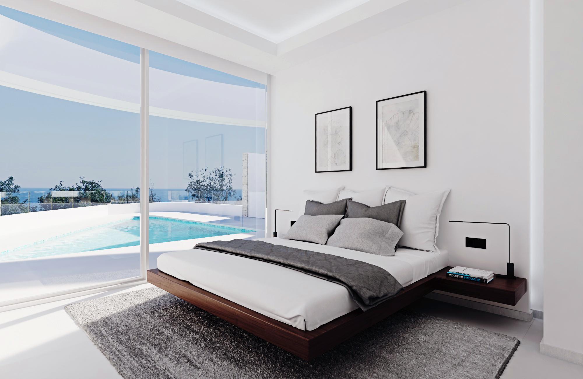 View of Puerto neighbourhood from development, Calpe
