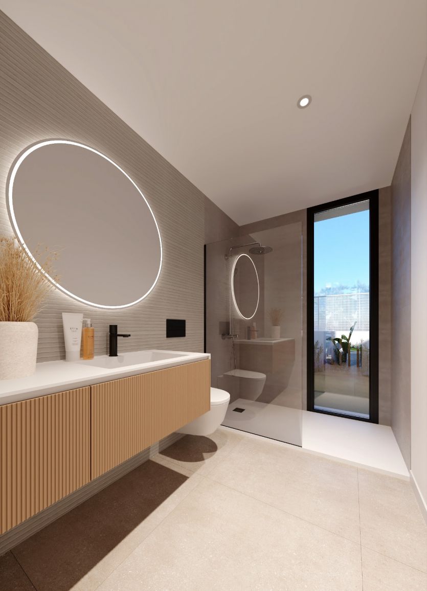 Utility or storage room in new-build 3-bedroom villa, Golf Puig Campana