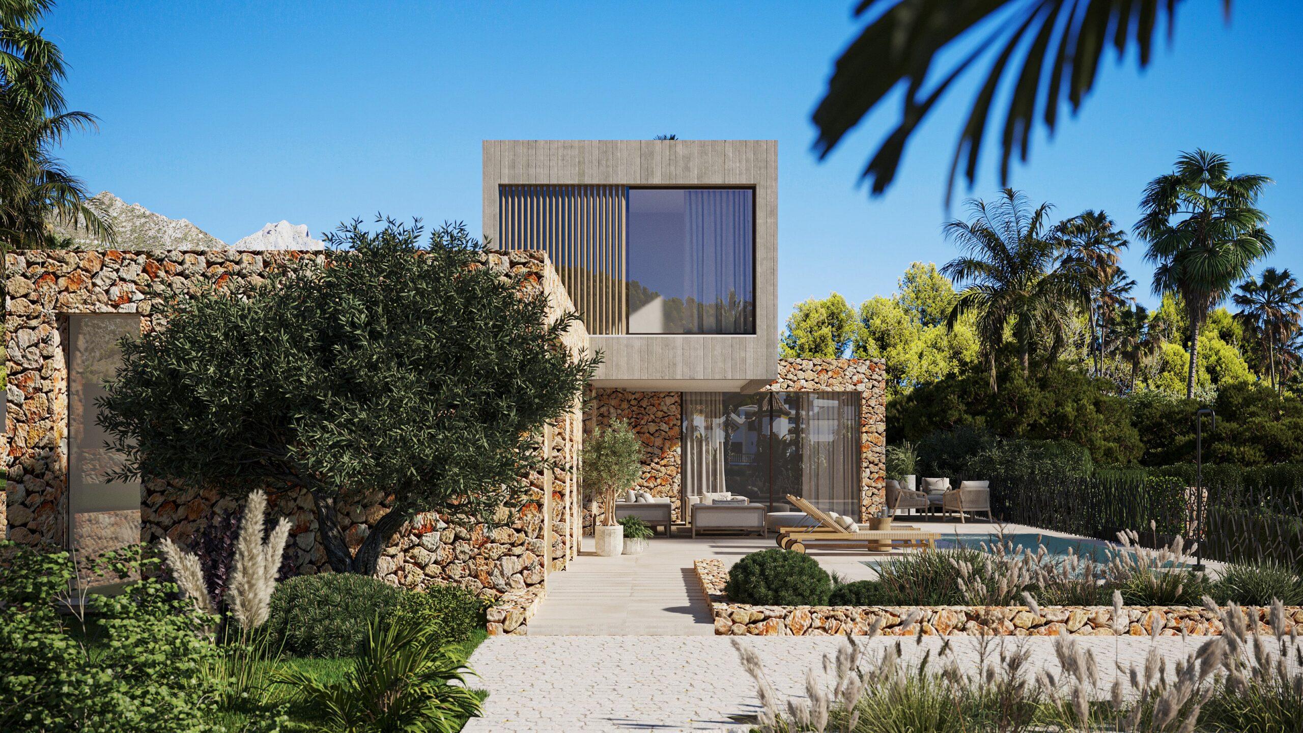 Third double bedroom interior, 4-bedroom villa, Valle del Sol, Jávea