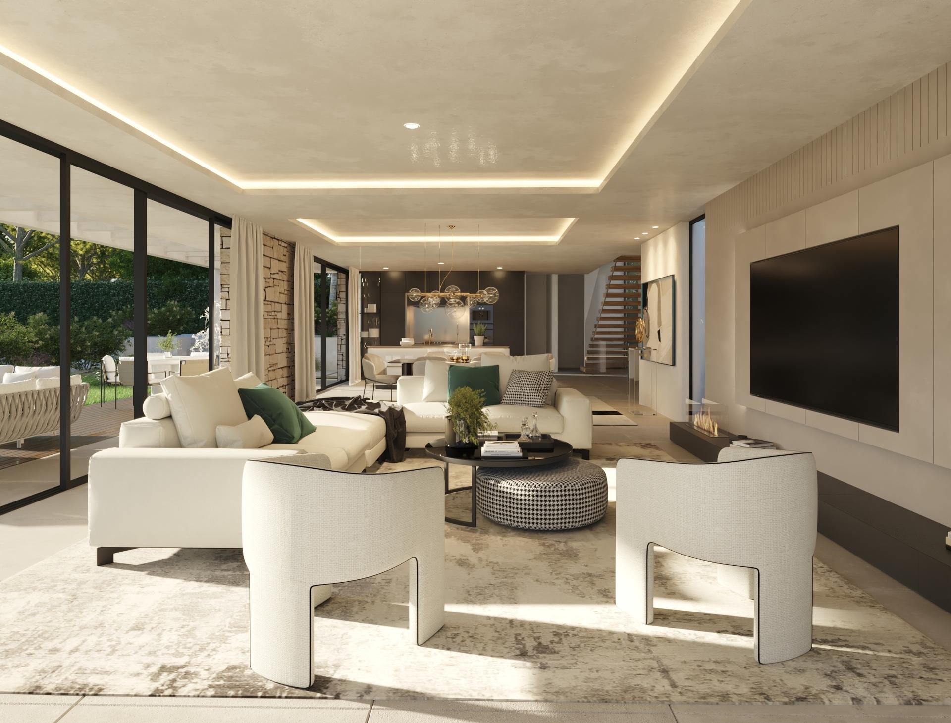 Third bedroom in 5-bedroom new-build villa, Benalmádena Pueblo