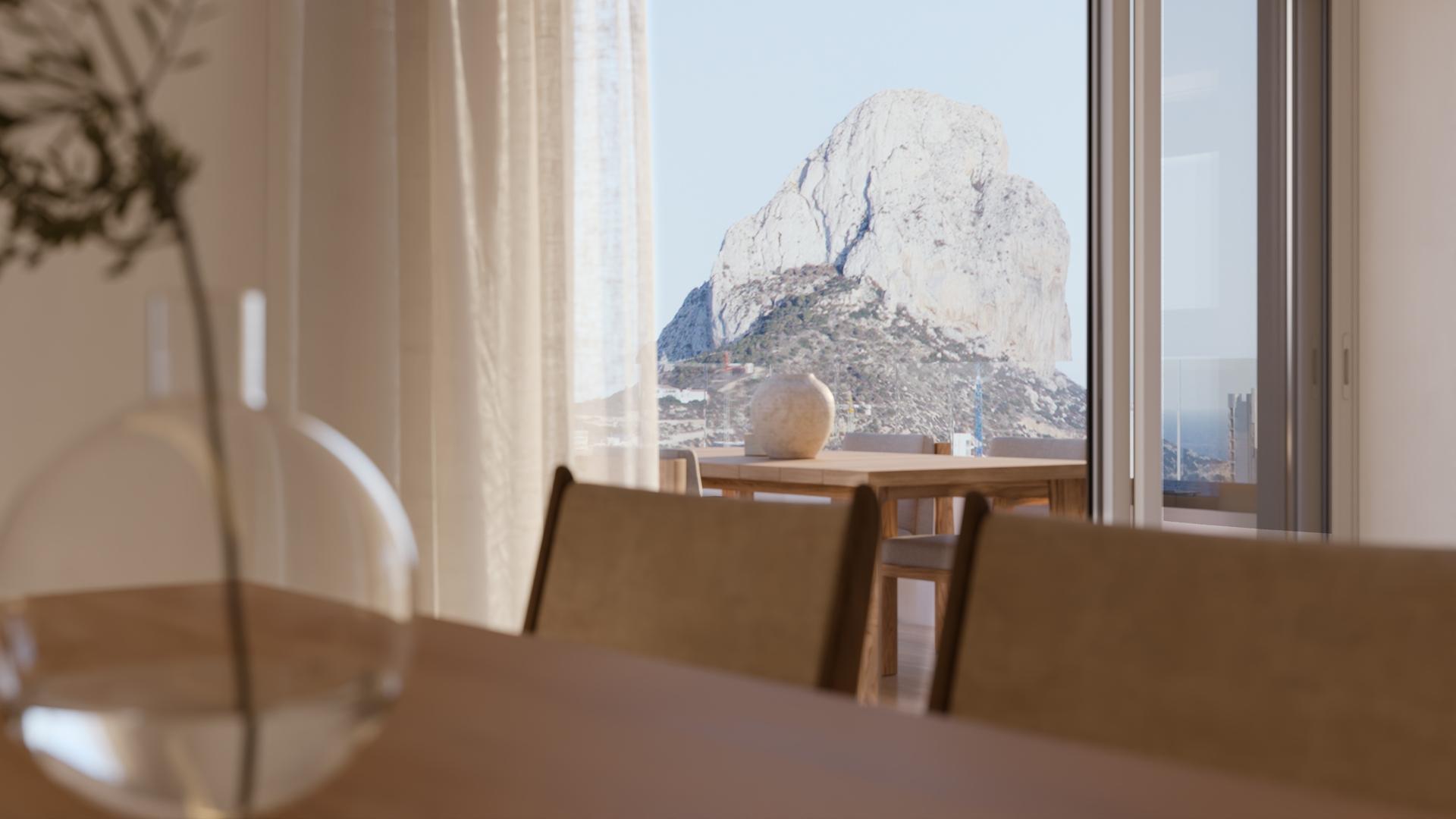 Open parking bays within complex grounds, Playa Arenal-Bol, Calpe