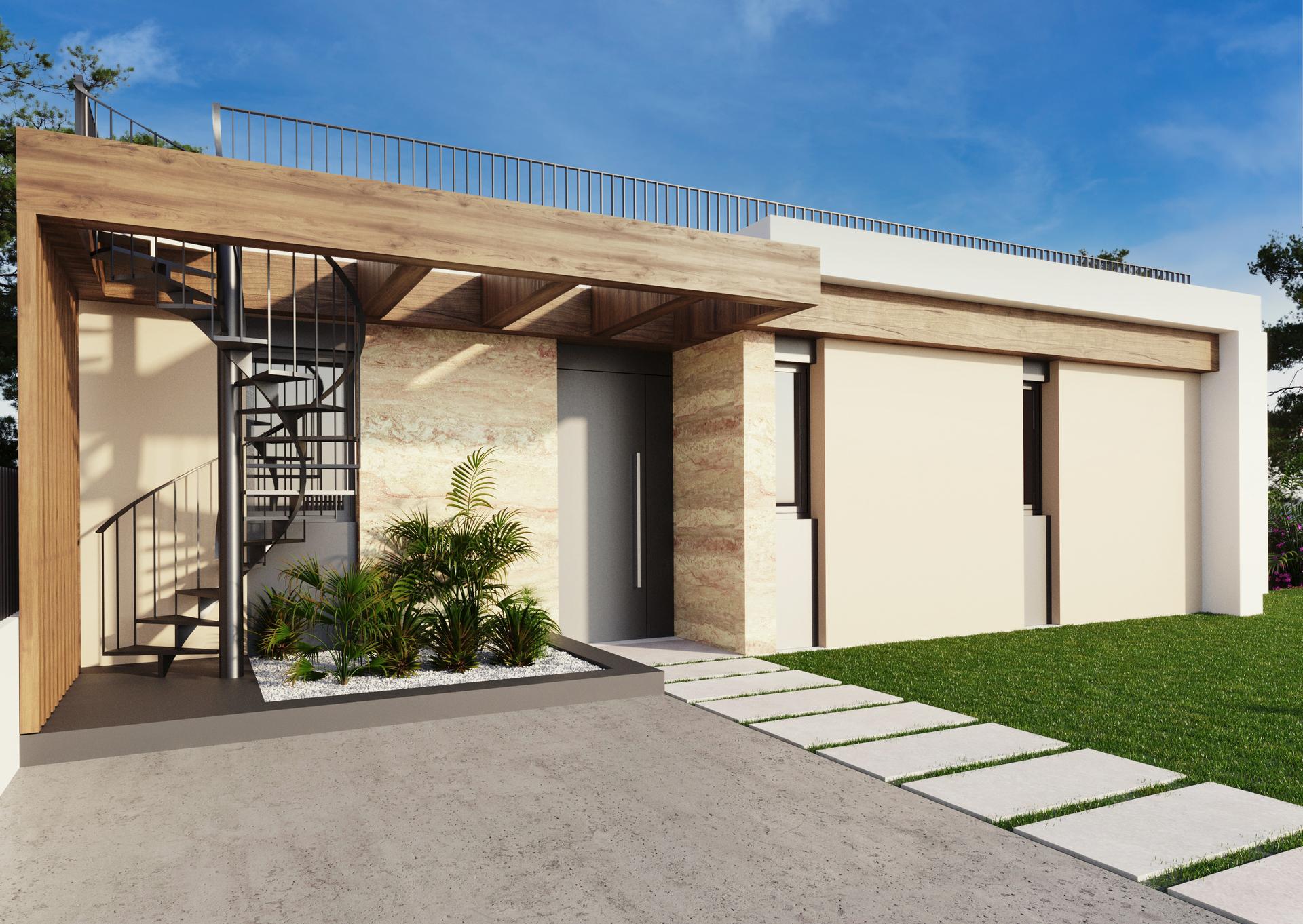 Storage area in new-build villa, Pla de Cantal, Polop