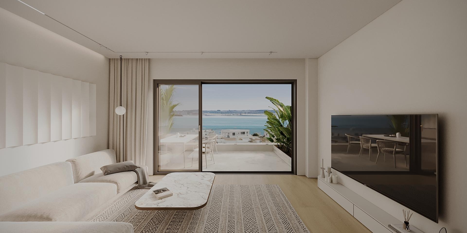 Second bedroom with natural light and built-in storage