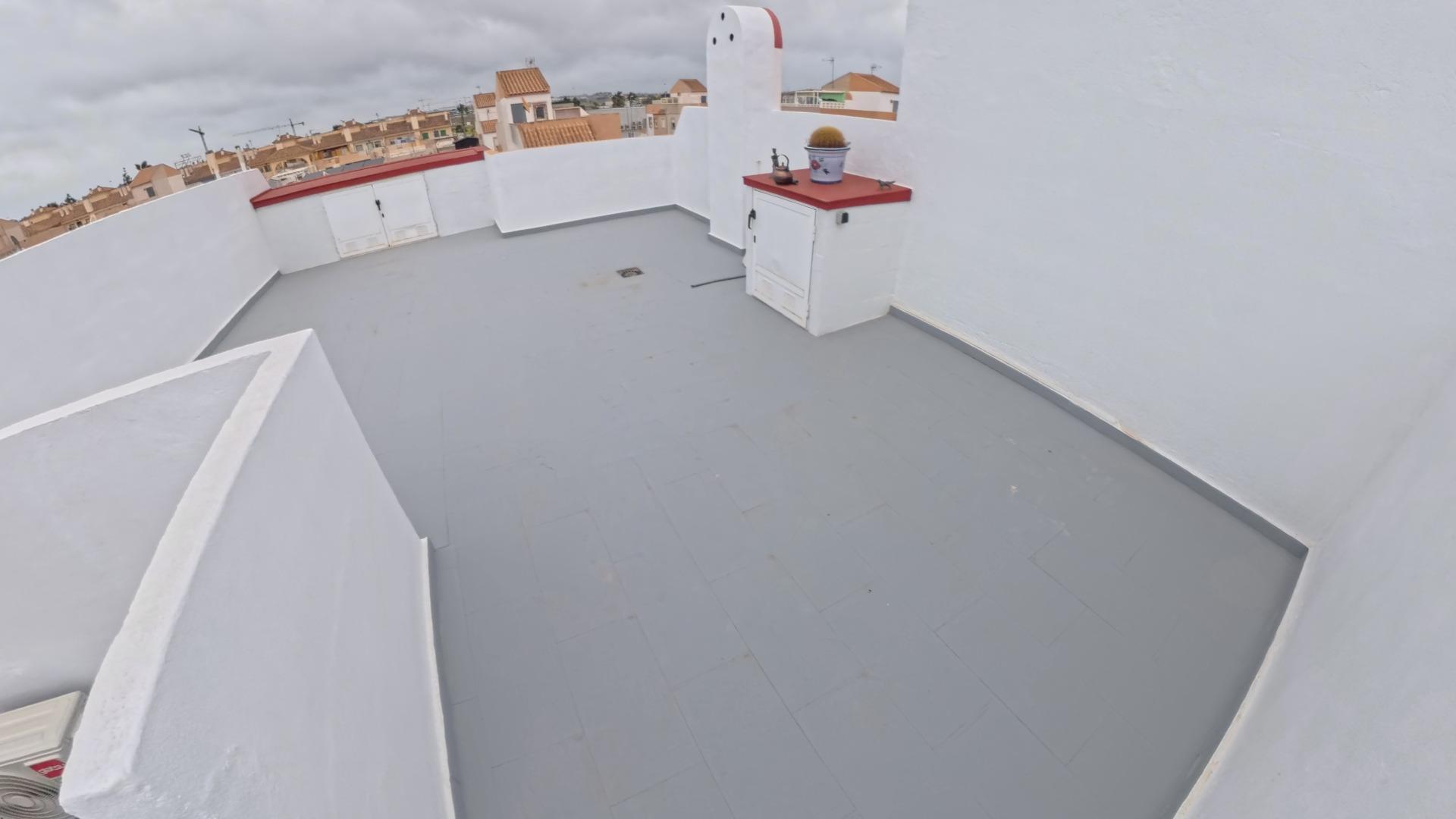 Communal grounds of residential complex in El Limonar, Torrevieja