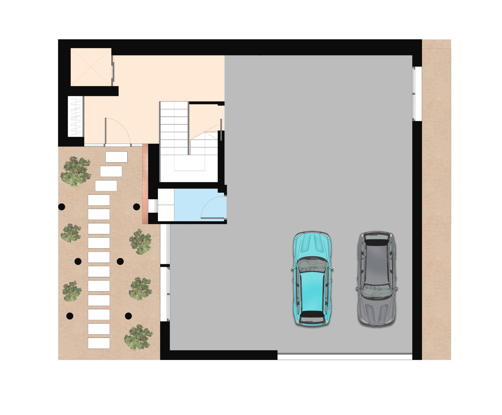 Bedroom with window to exterior in new-build villa, Campo de Golf La Marquesa
