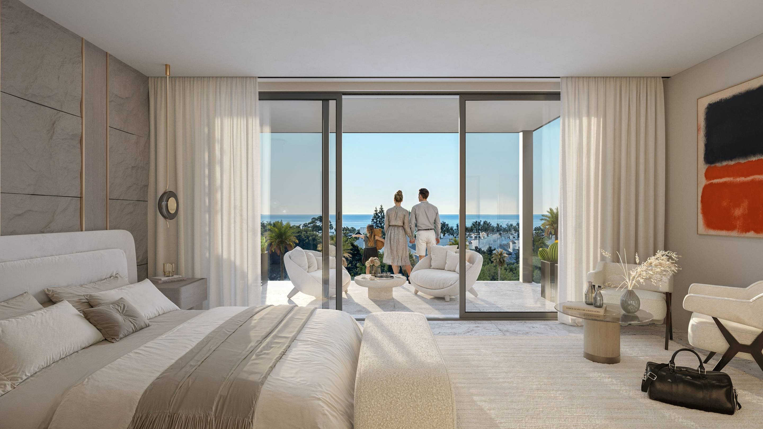 En-suite bathroom in 4-bedroom new-build villa, Whater Gardens, Estepona