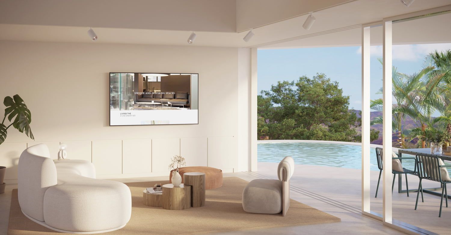 Private garden on 1,254m2 plot surrounding new-build villa, Las Colinas Golf, Orihuela
