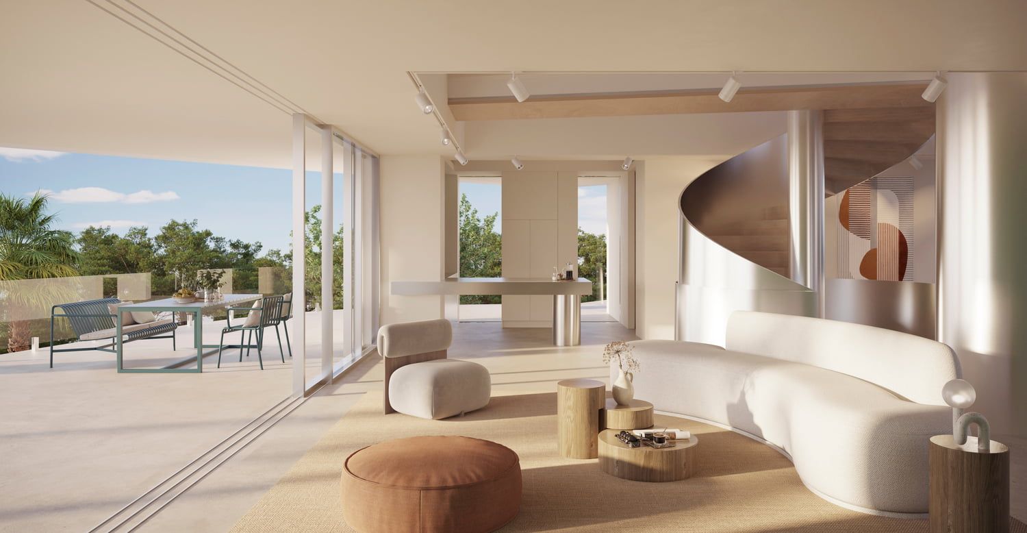 En-suite bathroom in master bedroom of new-build villa, Las Colinas Golf, Orihuela