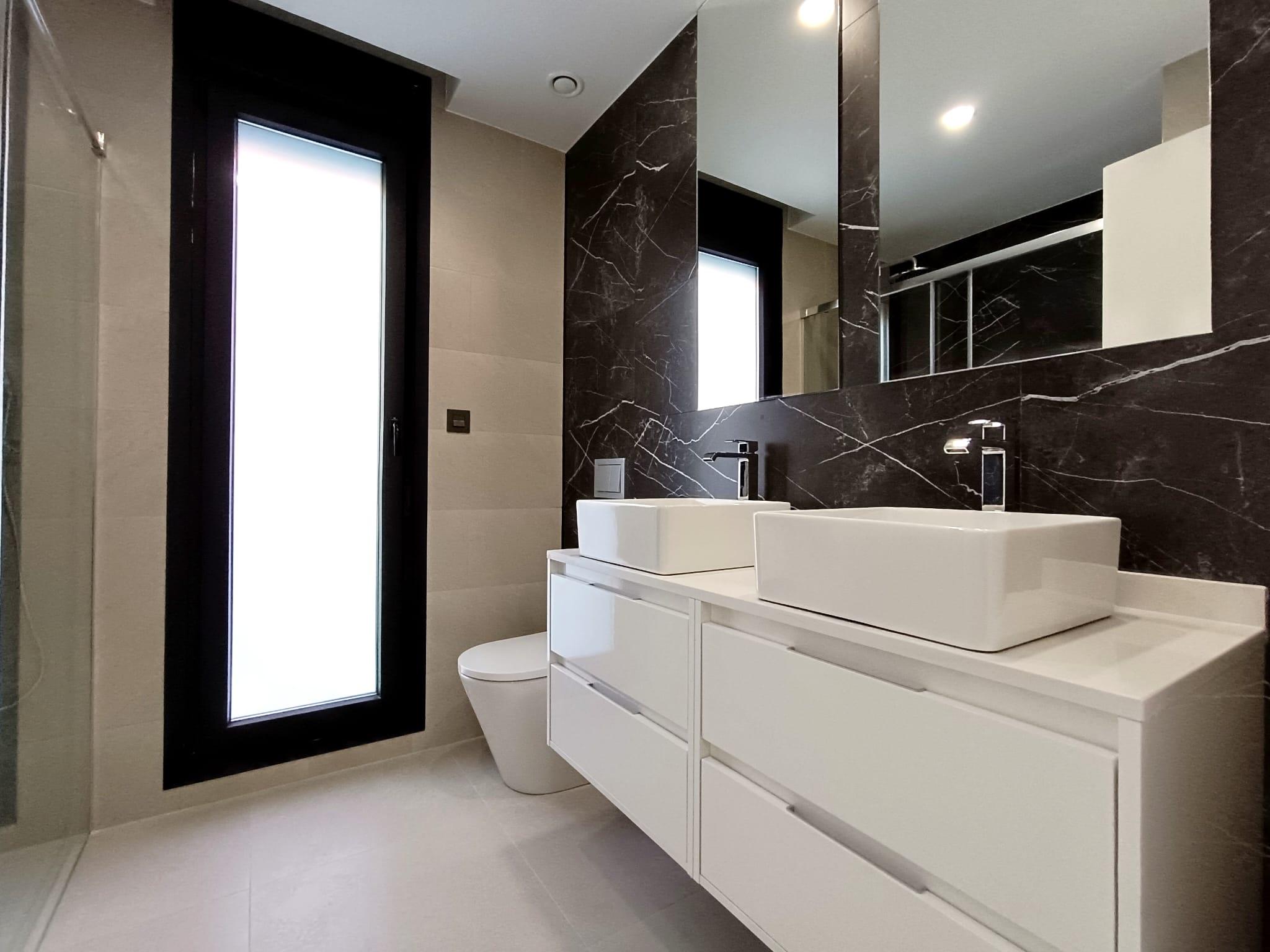 Off-road parking area and ground-floor access, new-build villa, Pueblo 4, Benijofar