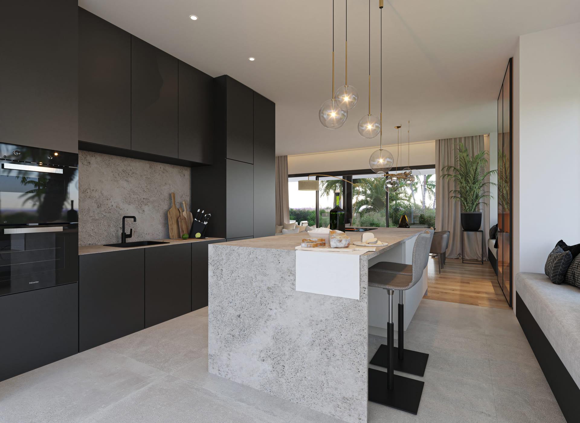 Entrance hallway of apartment in Las Colinas Golf, Orihuela