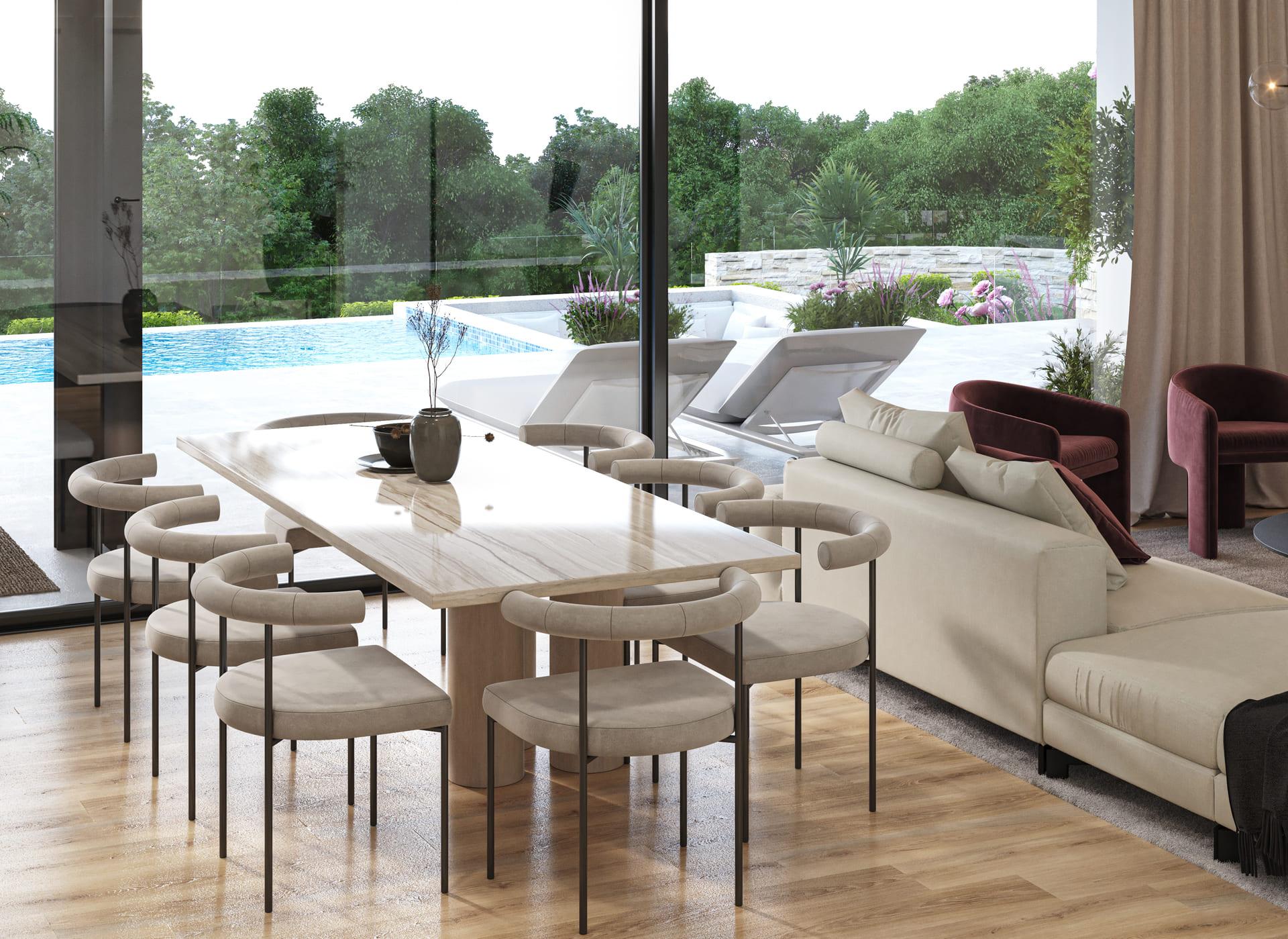 Surrounding hills and resort landscape at Las Colinas Golf, Orihuela