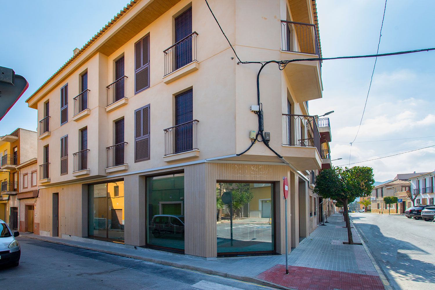 Entrance area of penthouse apartment, Pueblo 6, Hondón de las Nieves
