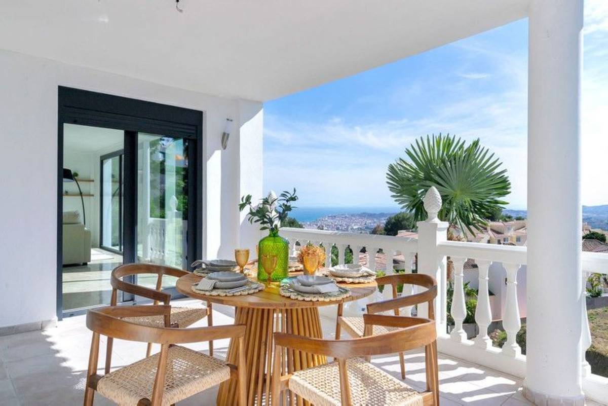Private parking area at villa, Riviera del Sol, Mijas
