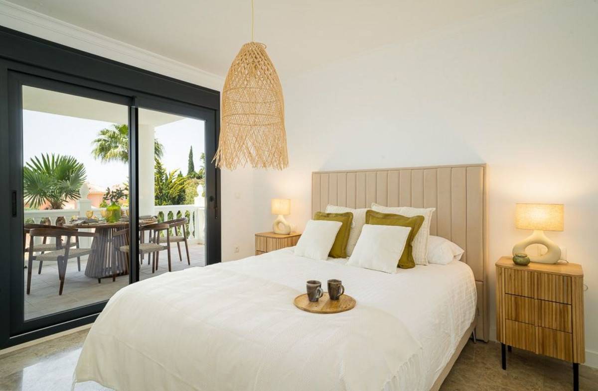 Terrace with panoramic views in villa, Riviera del Sol, Mijas
