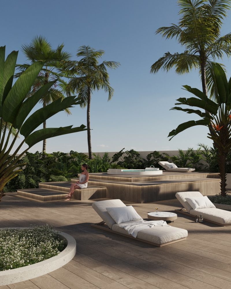 Neighbourhood view of the penthouse in Playa arenal-bol, Calpe