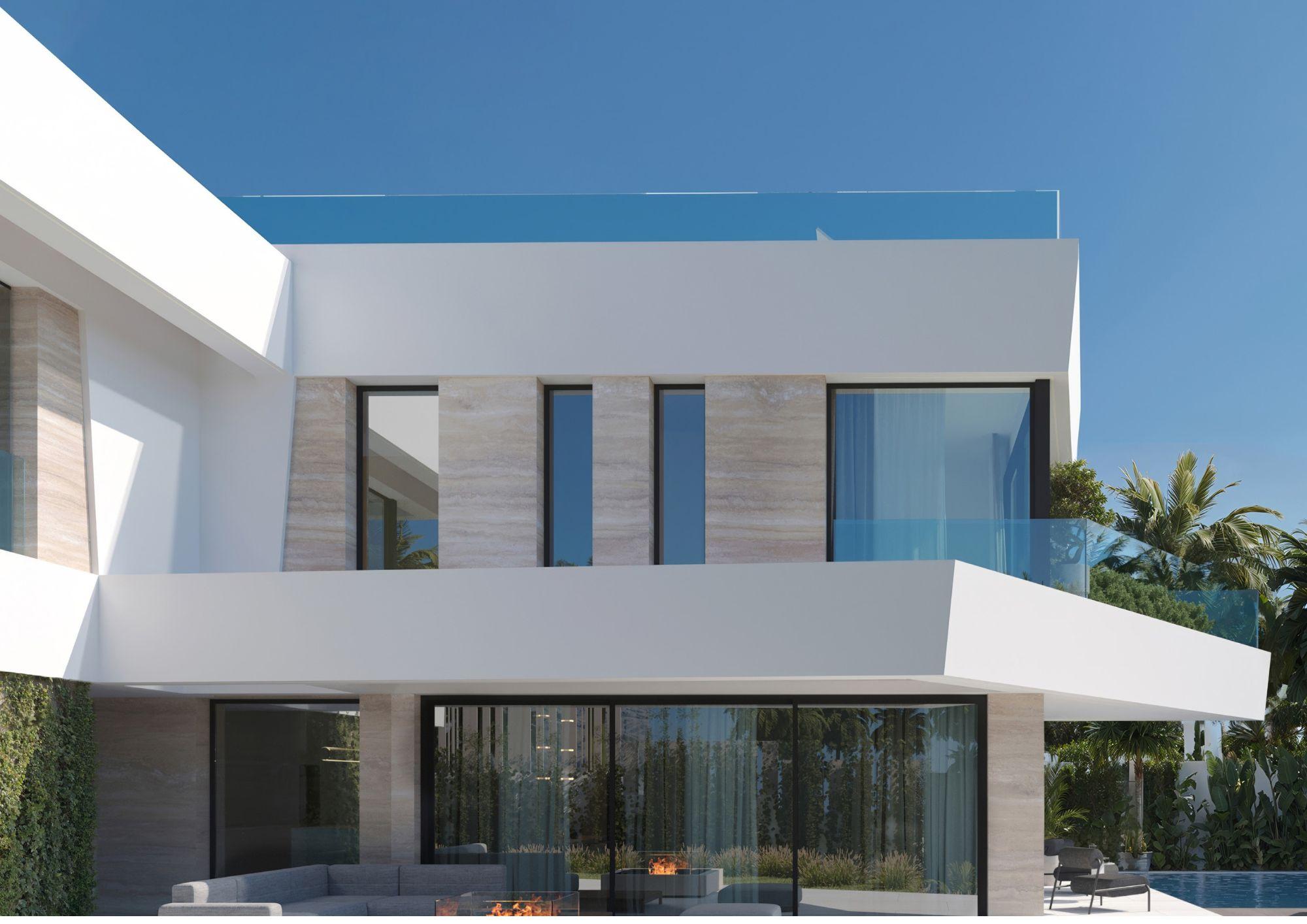 Open-plan kitchen and dining layout in 4-bed villa, Sitio de Calahonda, Mijas