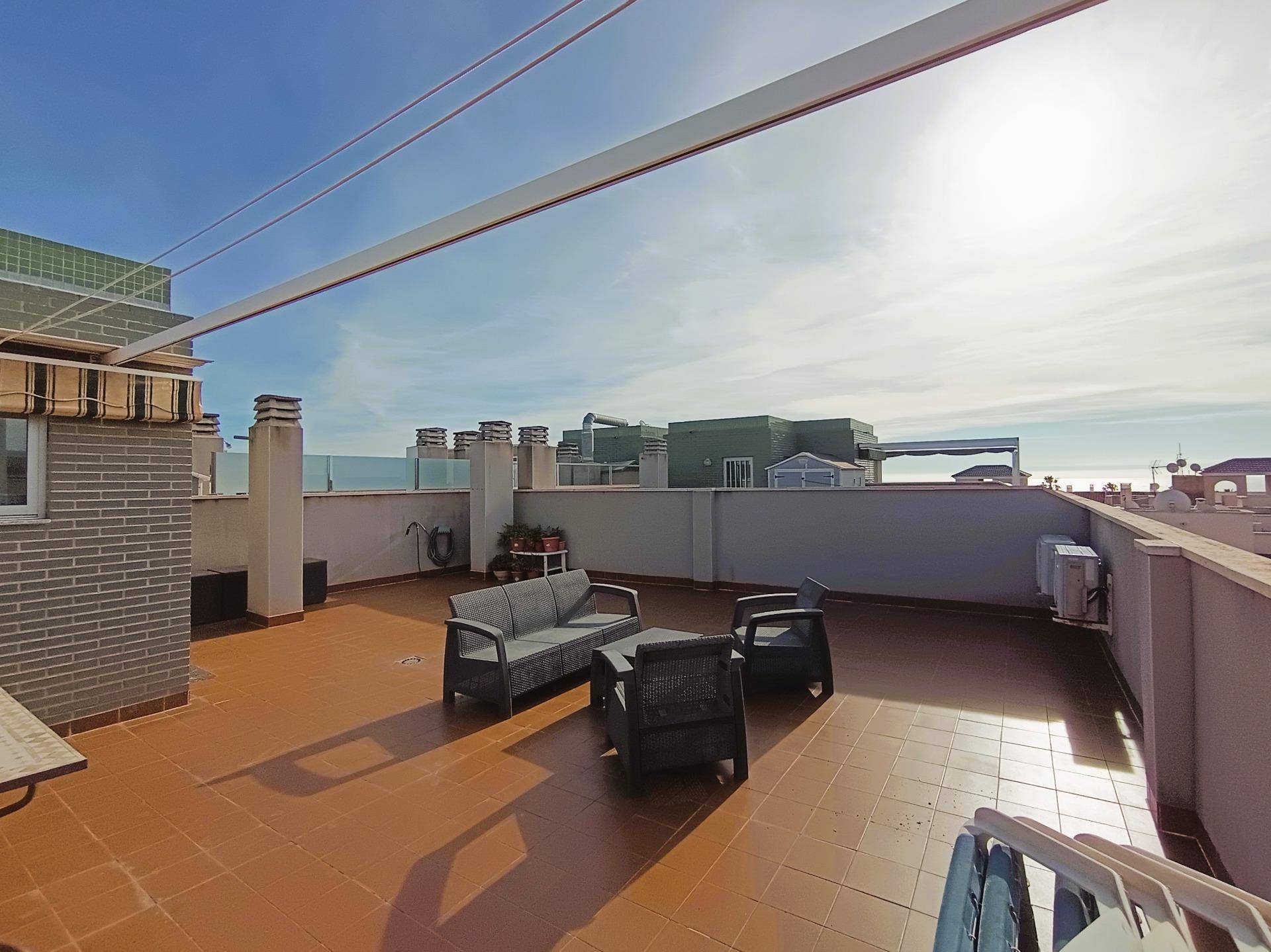 Interior living space in 2-bedroom penthouse, La Regia, Orihuela Costa