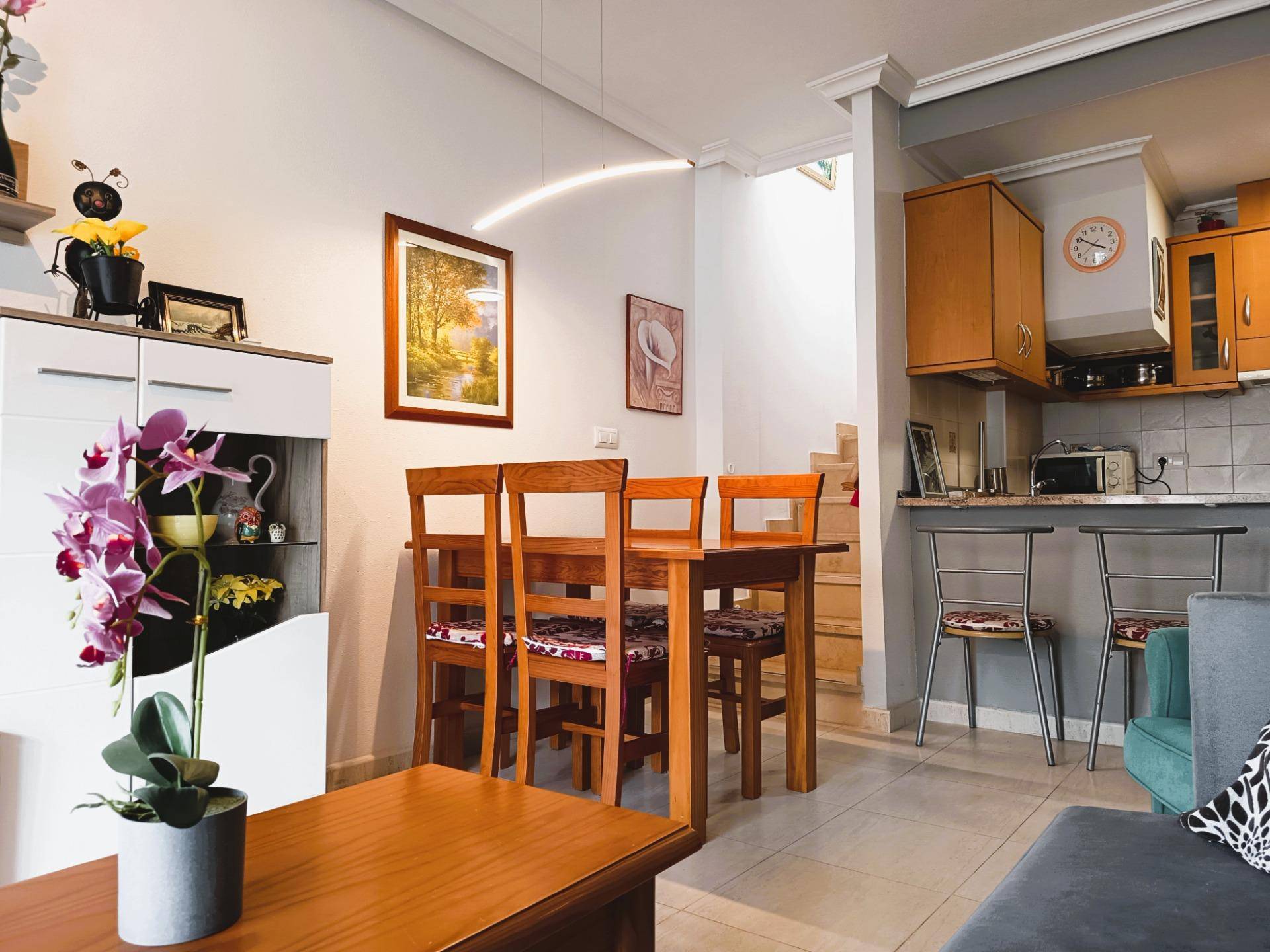 Private terrace with outdoor space, penthouse in La Regia, Orihuela Costa