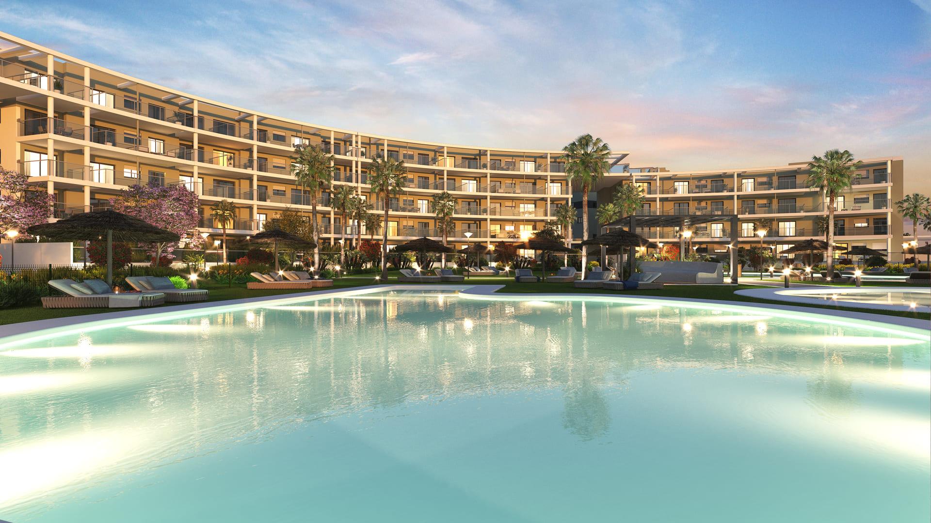 Second bedroom in new-build top-floor penthouse, Chullera, Manilva