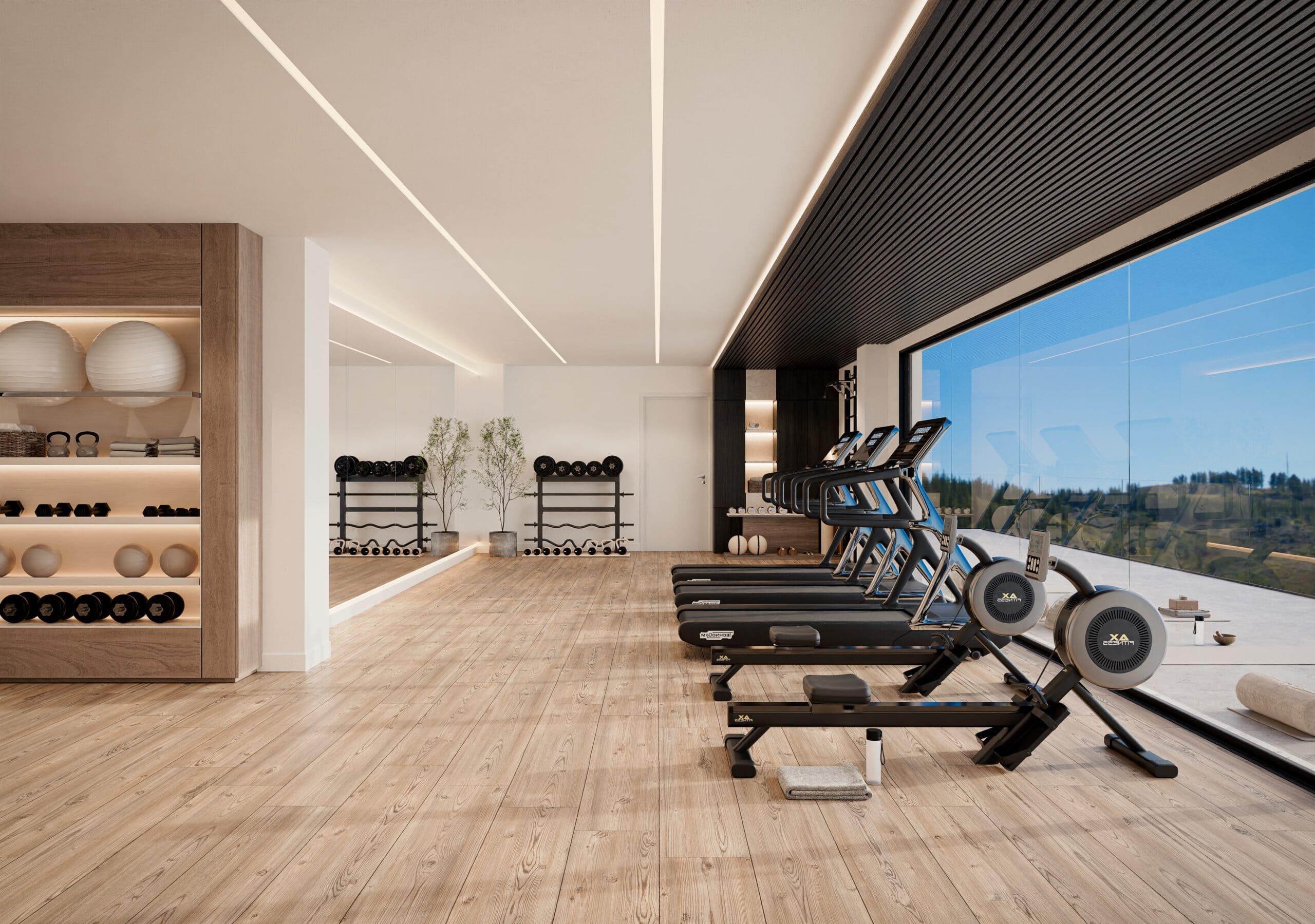 Communal pool in new-build residential development, Alto de los Monteros, Marbella