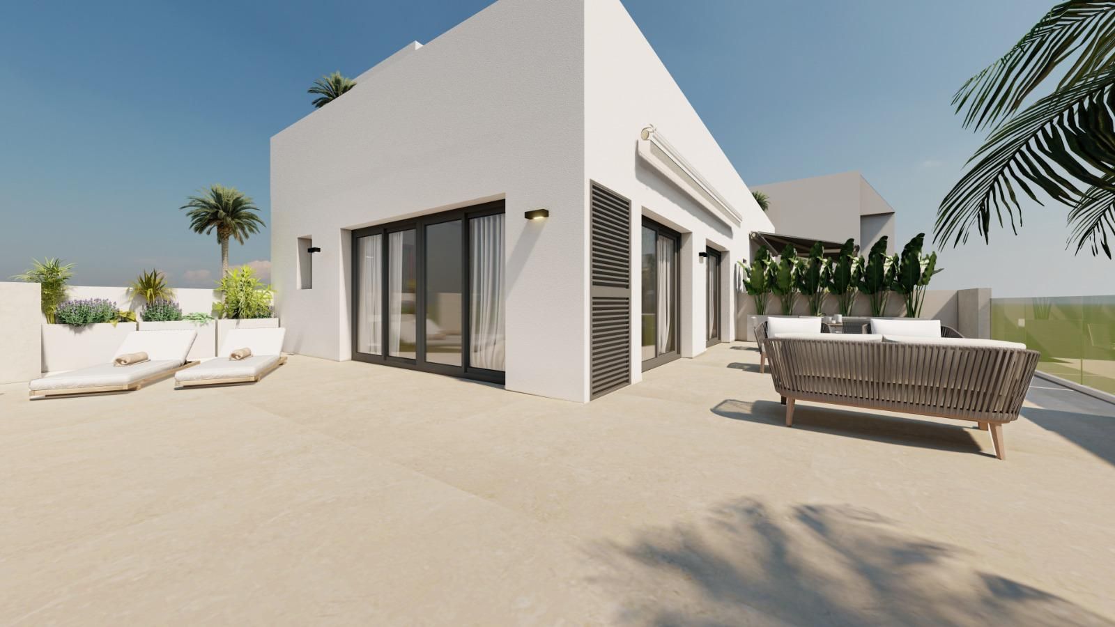 Kitchen in new build apartment, Pueblo, Guardamar Del Segura