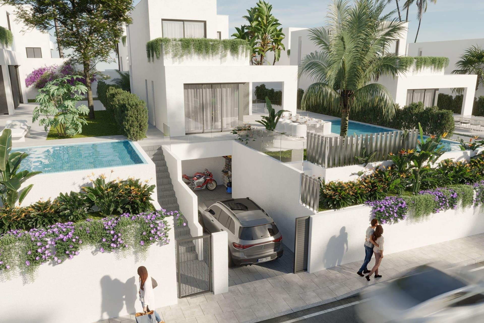 Hallway and entrance hall of new-build villa, Finestrat Hills