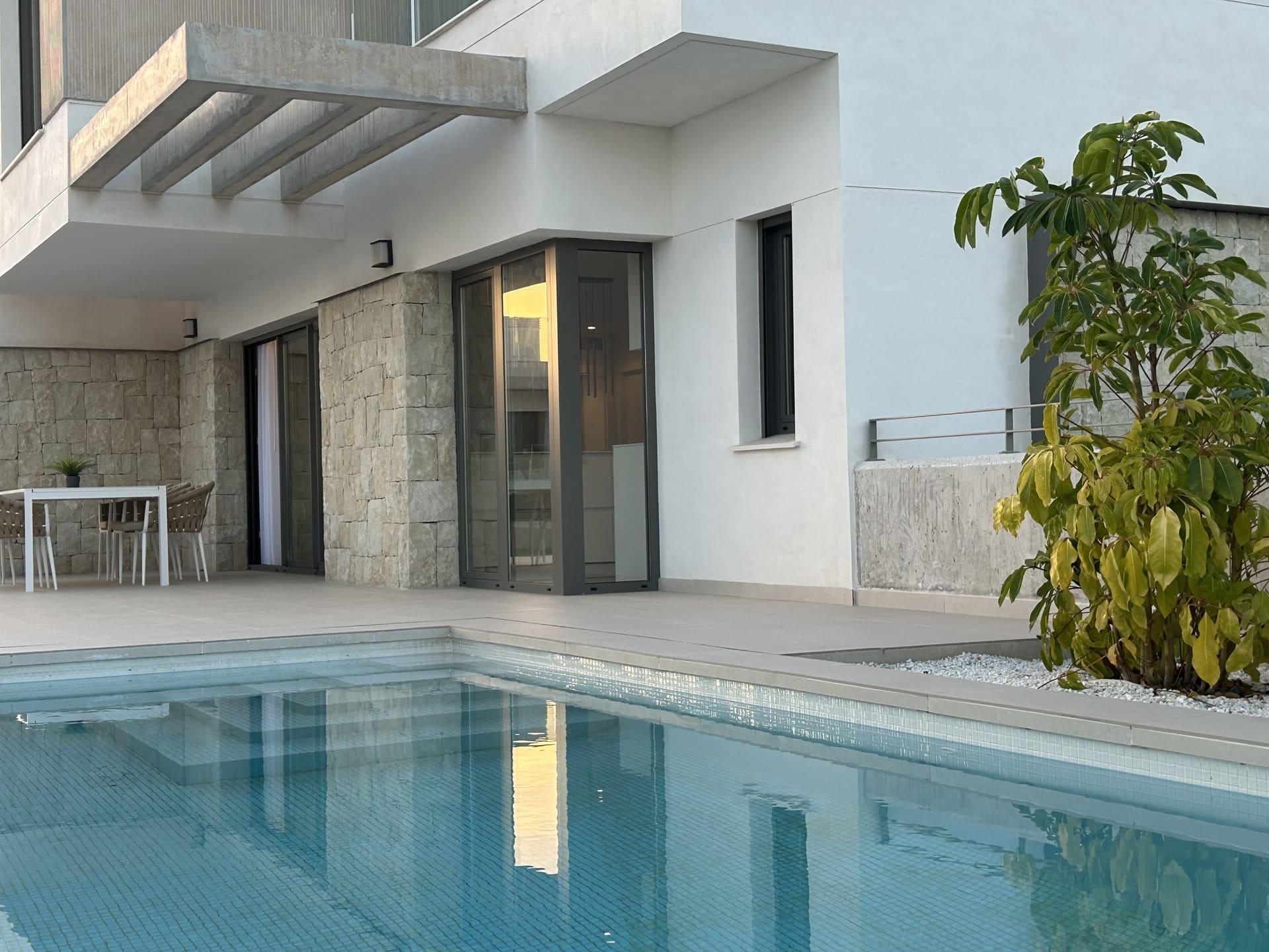 Garden level of new-build villa, Finestrat Hills, Finestrat