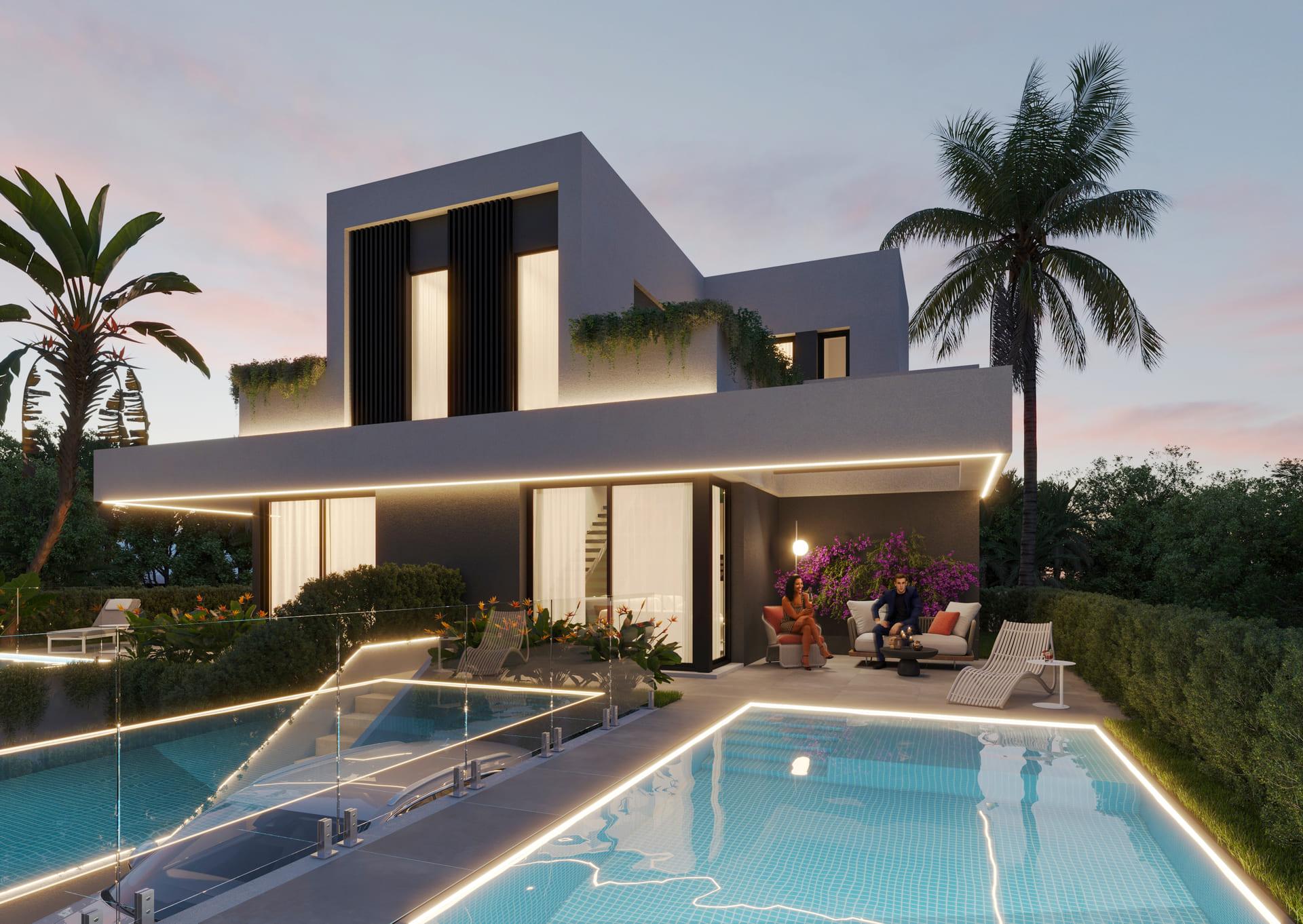 Laundry or utility space in 6-bedroom villa, Finestrat Hills