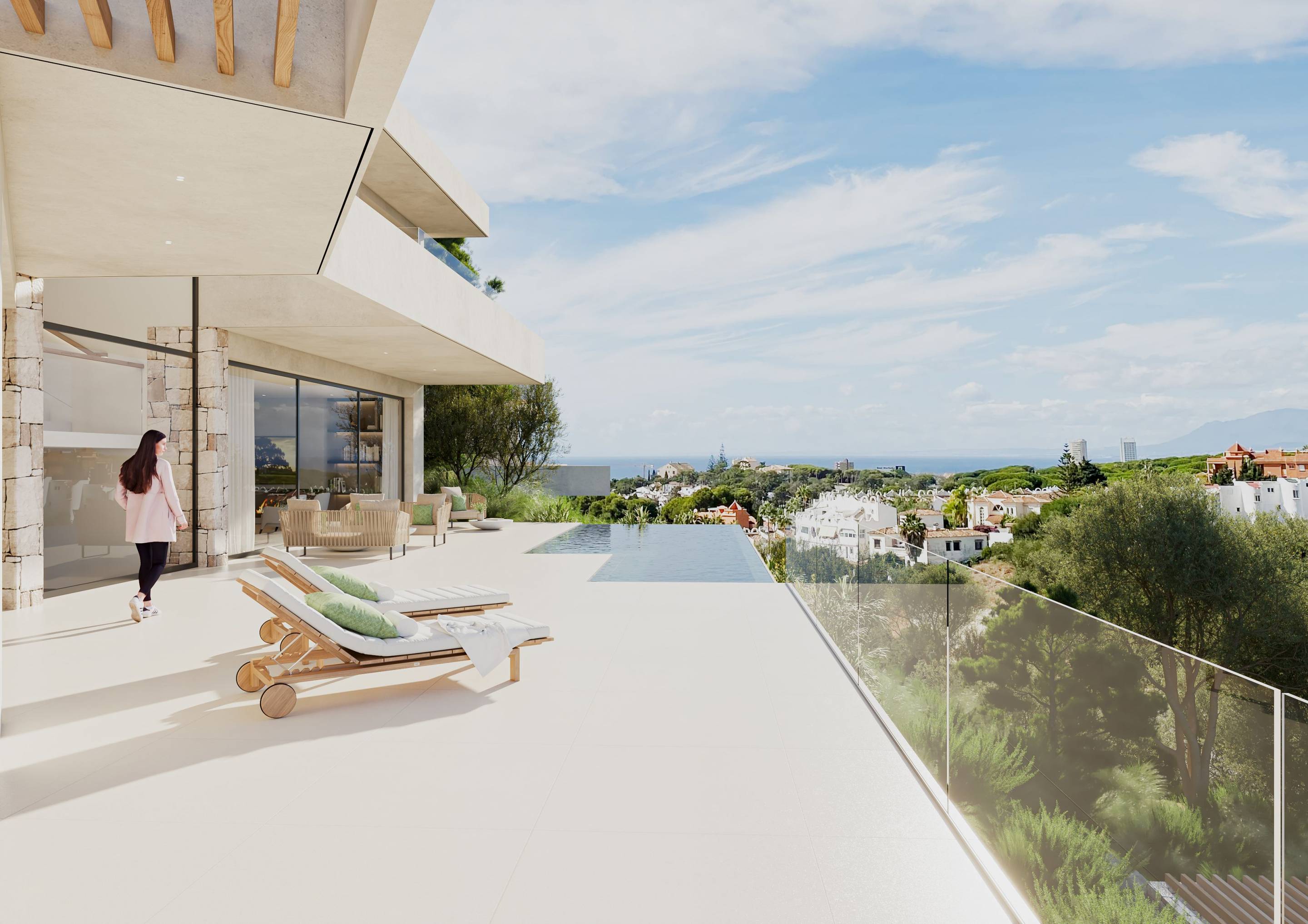 Fourth bathroom in 3-bedroom new-build villa, La Reserva de Marbella