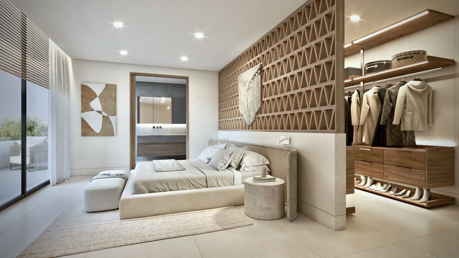Side garden of new-build villa, La Reserva de Marbella, Marbella