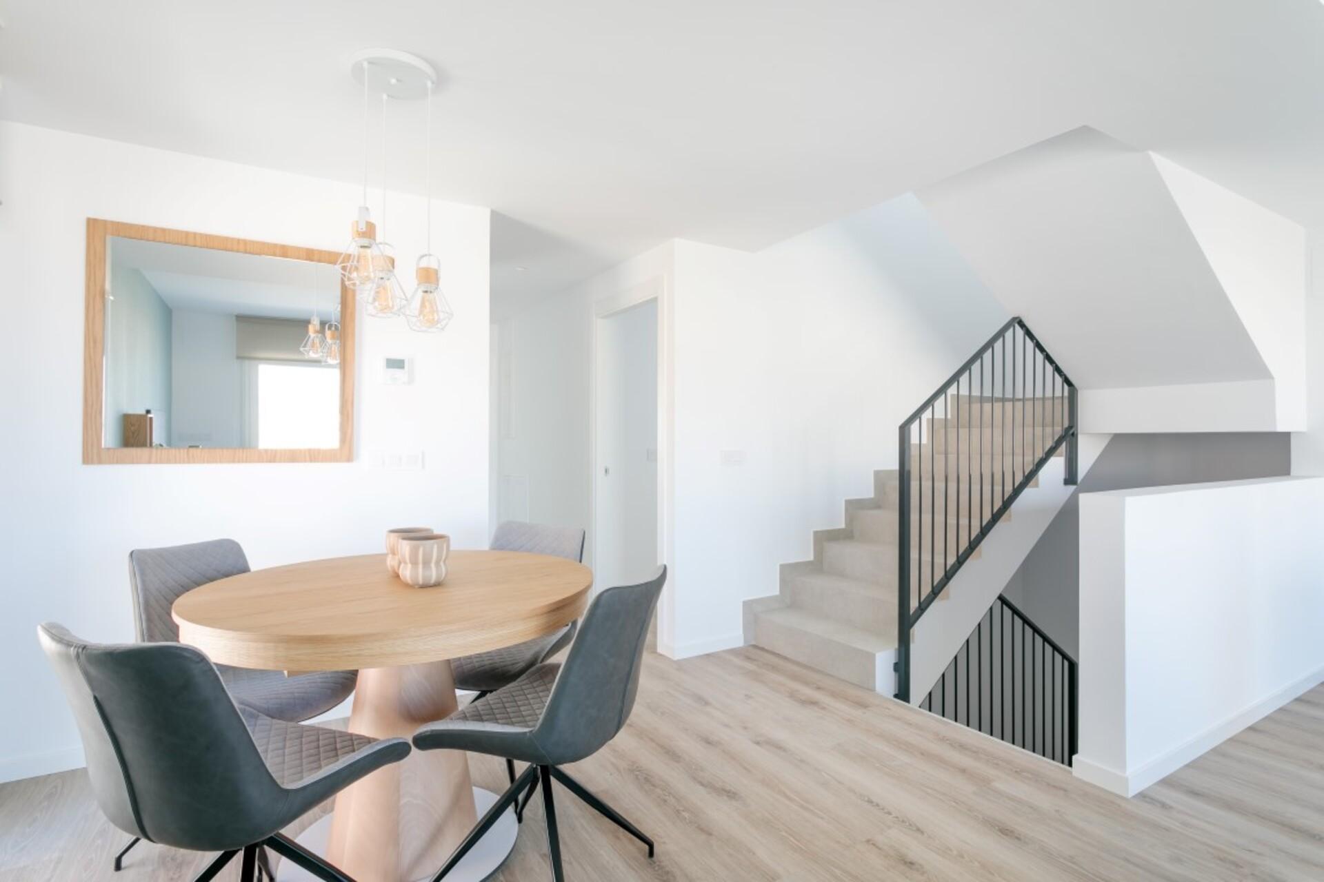 Kitchen and dining space in ground-floor new-build villa, Balcón de Finestrat
