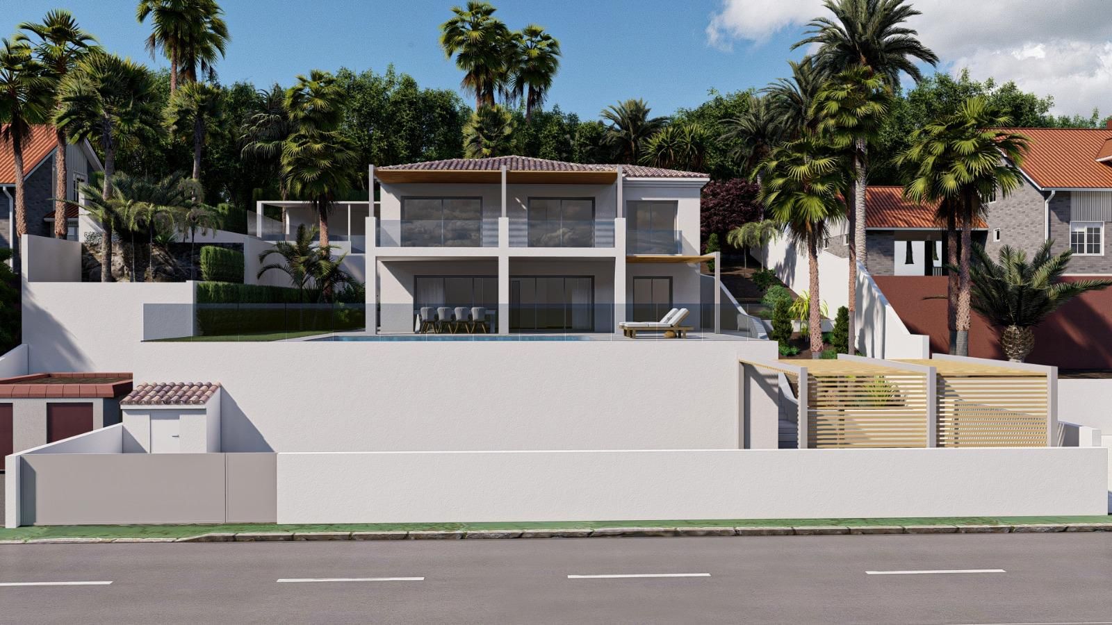 Outdoor leisure area and garden space in 3-bedroom villa, Zona de Mascarat
