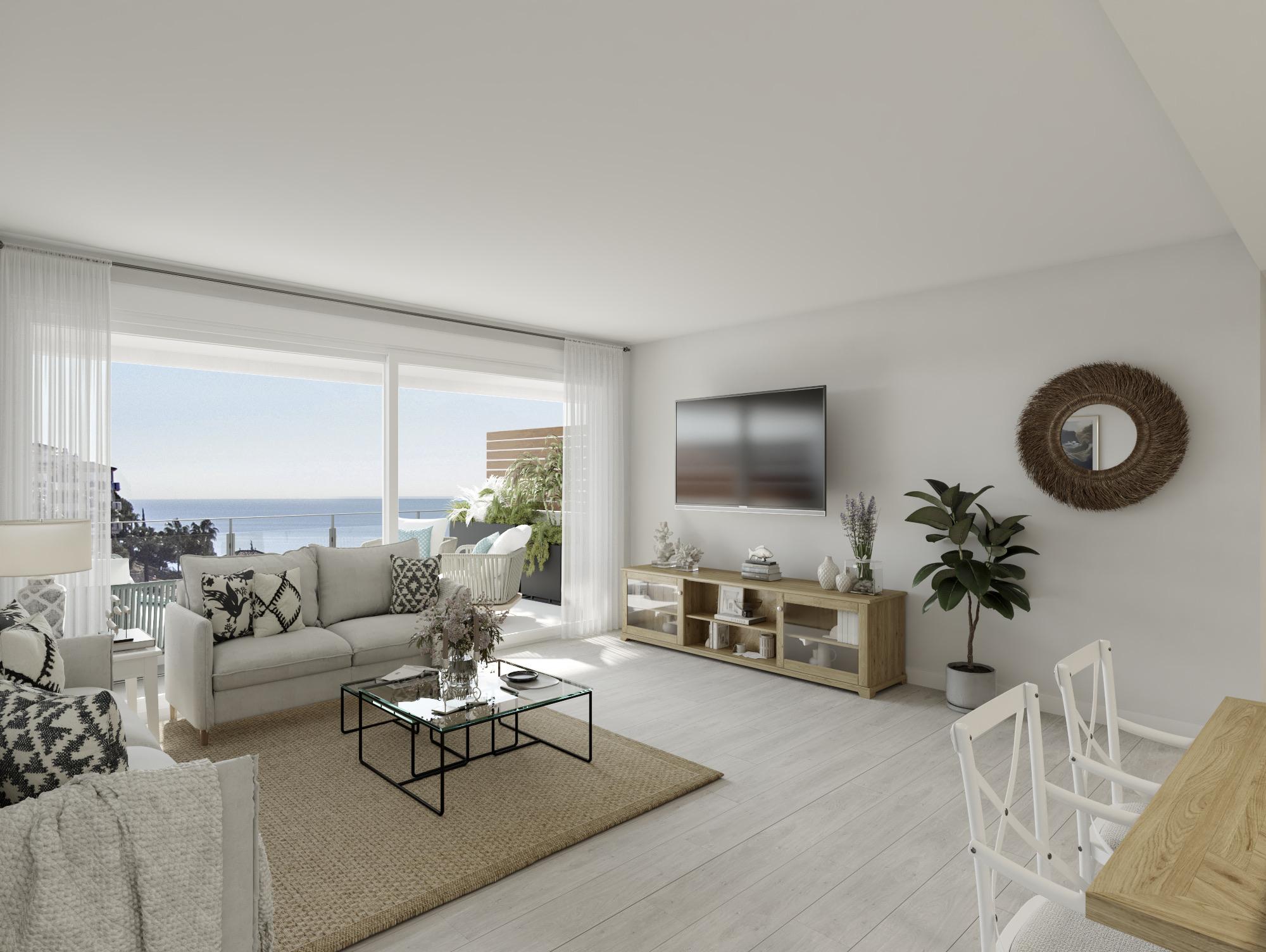 Second bathroom in 2-bedroom new-build apartment, La Cala Golf, Mijas