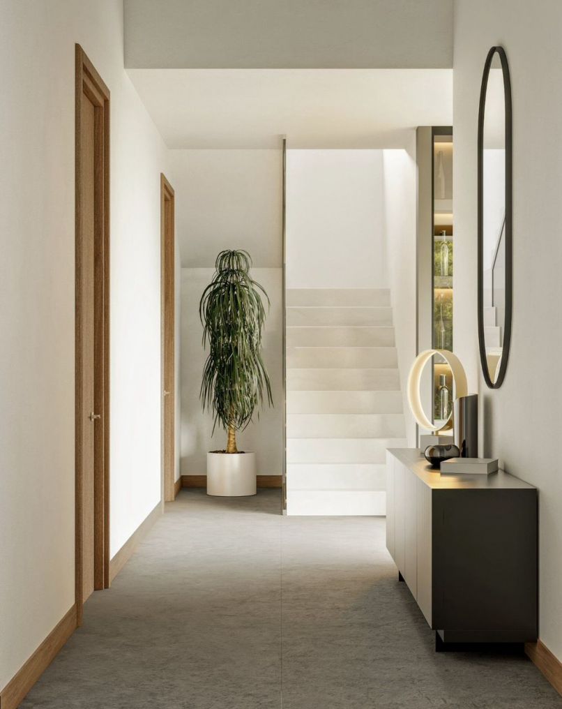 Private garage and parking area in new-build villa, Altea la Vella
