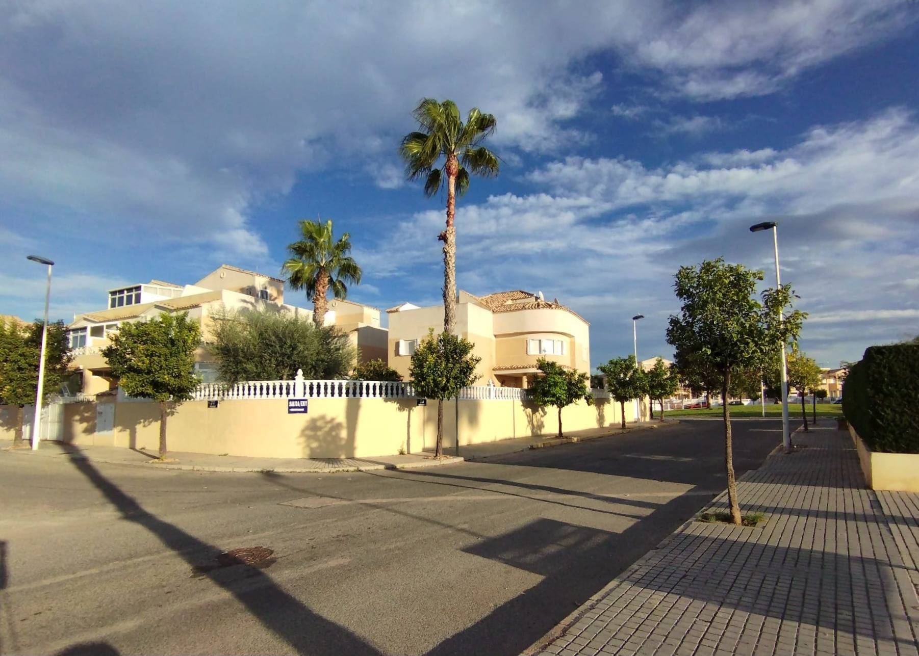 Covered parking bay in villa, La Siesta, Torrevieja