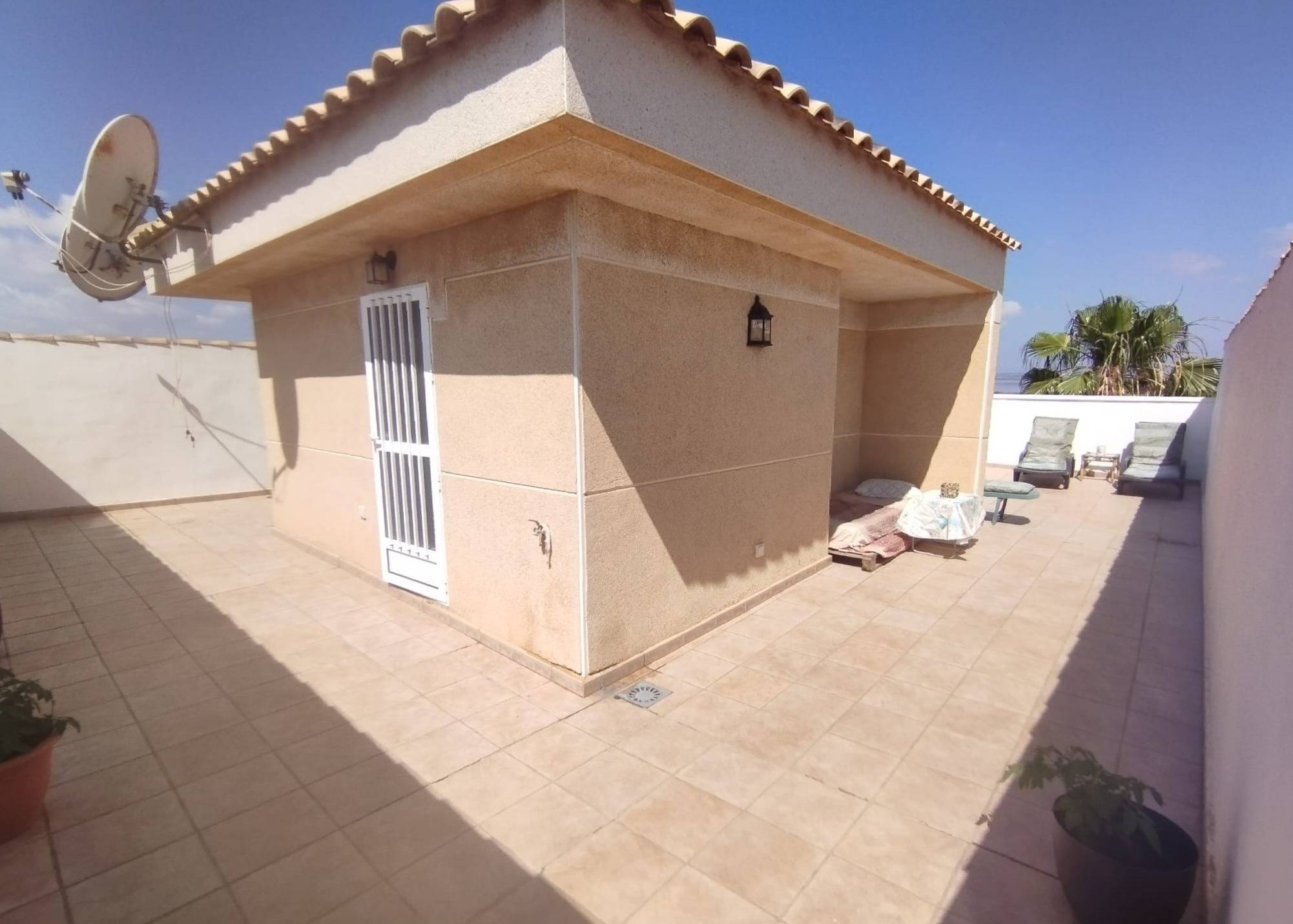 Communal pool and surrounding patio, La Siesta, Torrevieja