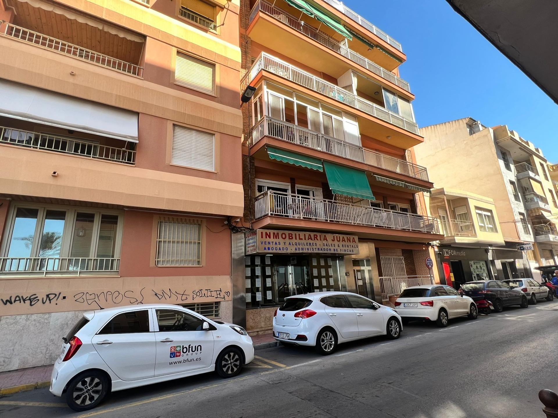 Paseo Marítimo boulevard view from apartment building, Torrevieja