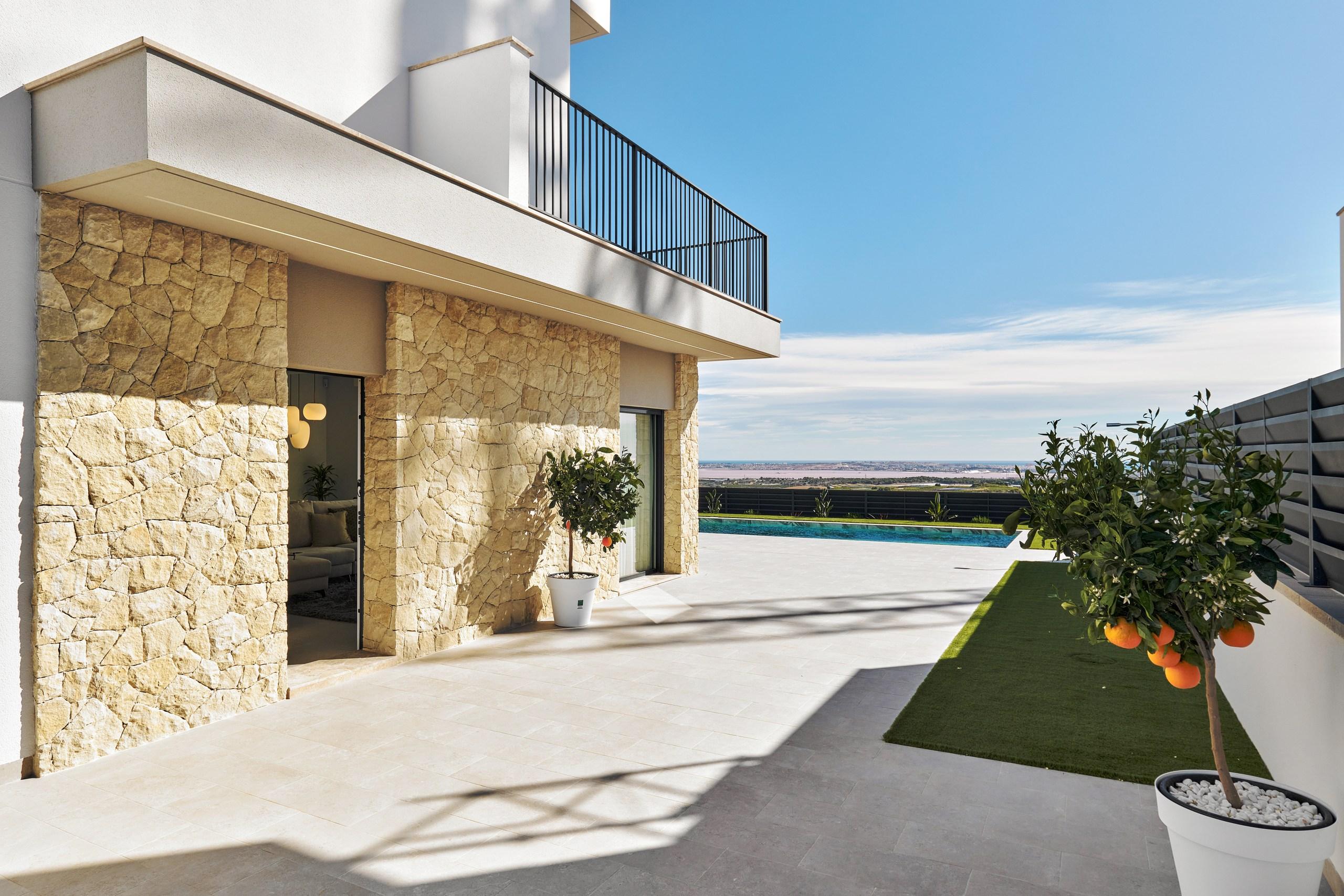 Kitchen in 3-bedroom new-build villa in Bellavista, San Miguel De Salinas