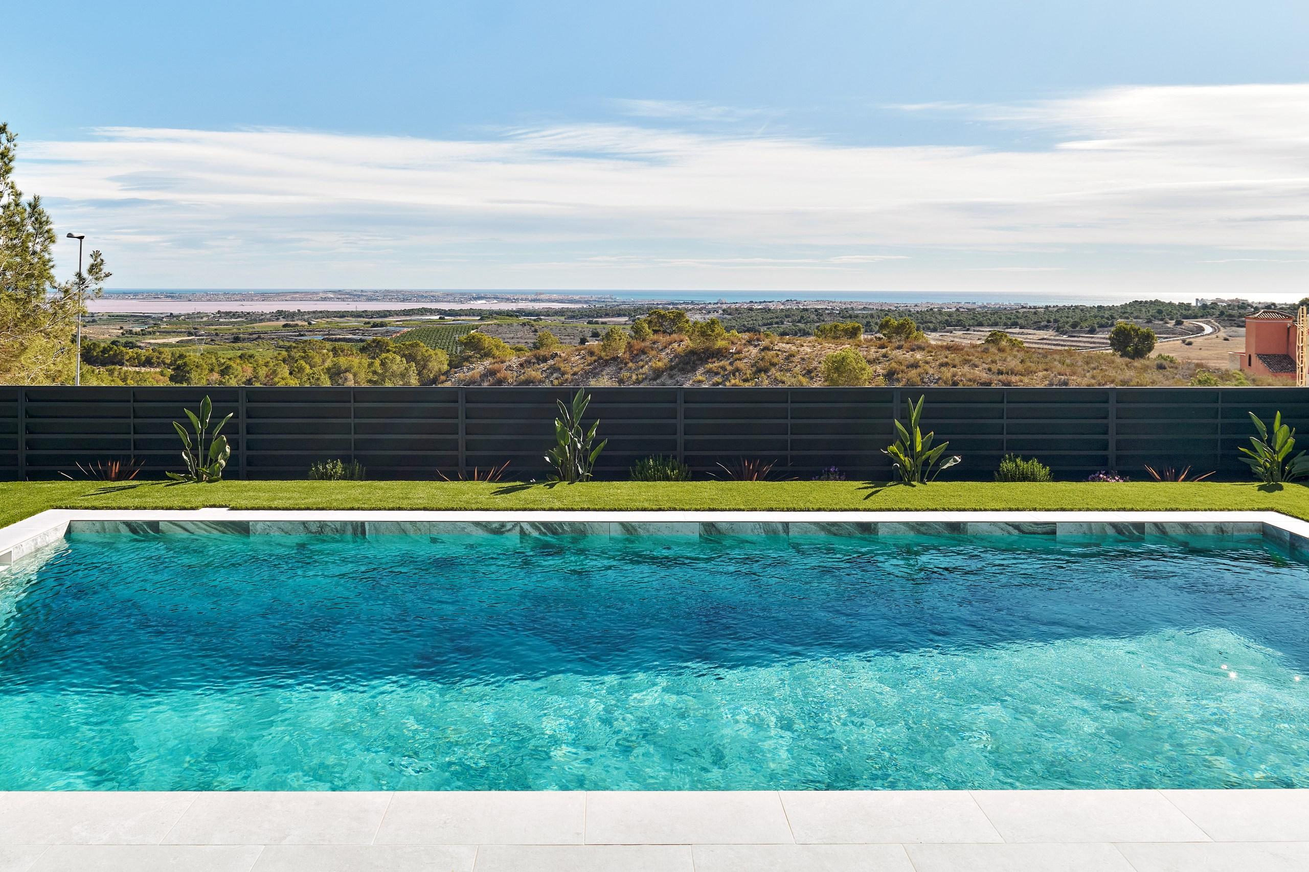 Solarium level of new-build villa in Bellavista, San Miguel De Salinas