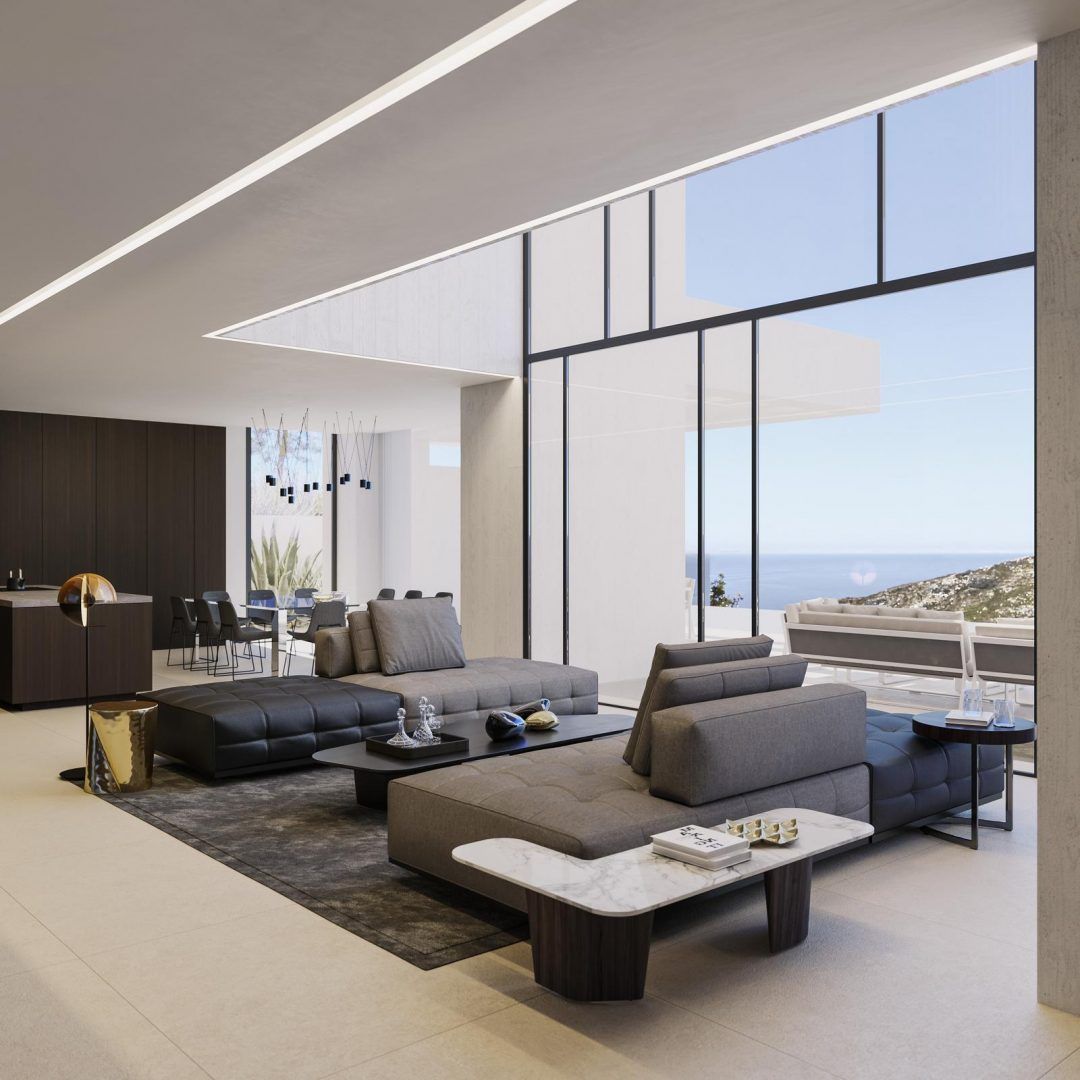 Garden and plot of 4-bedroom villa on 925 m2 plot, Granadella, Jávea