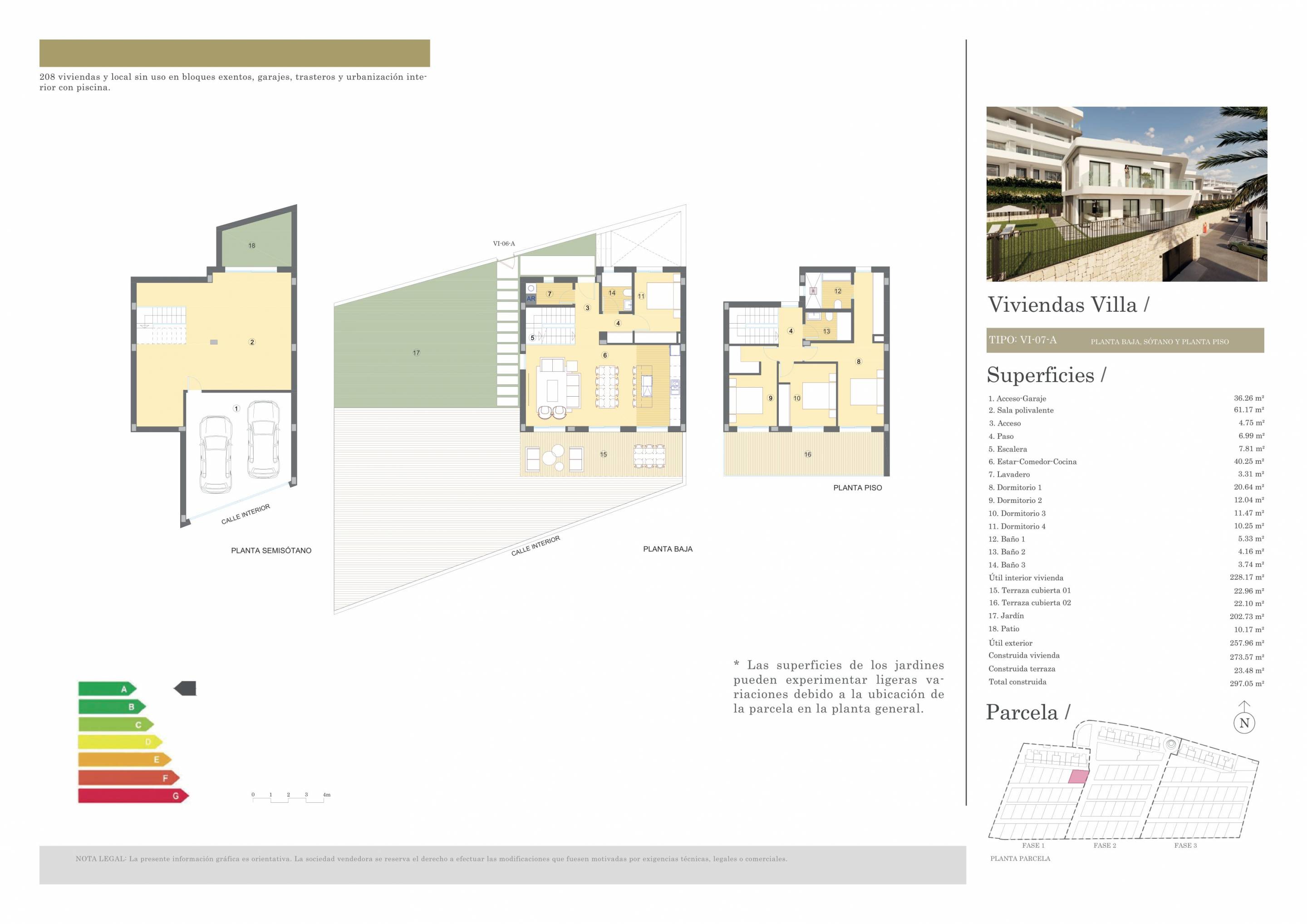 Site plan showing 345m2 plot within Bonalba-Cotoveta development, Mutxamel
