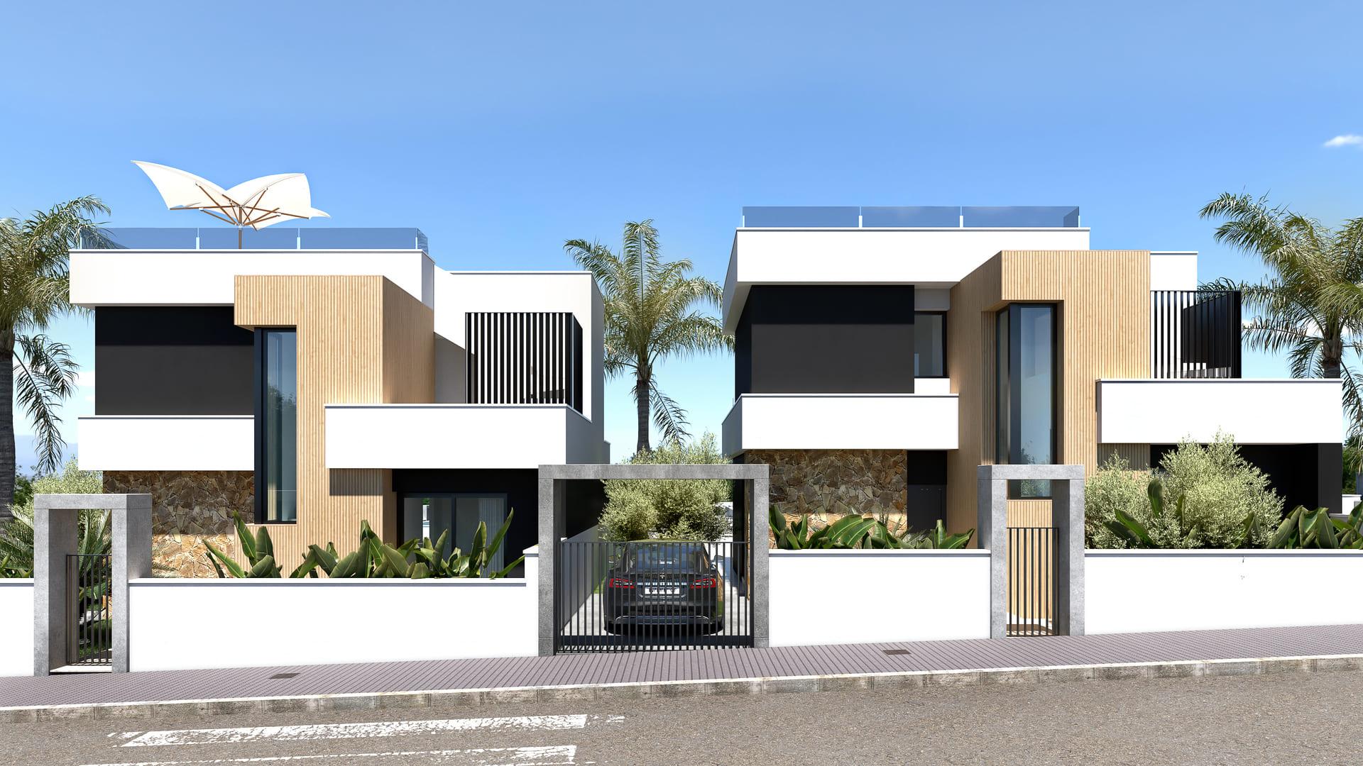 Additional reception or sitting area in new-build villa, Lo Marabú
