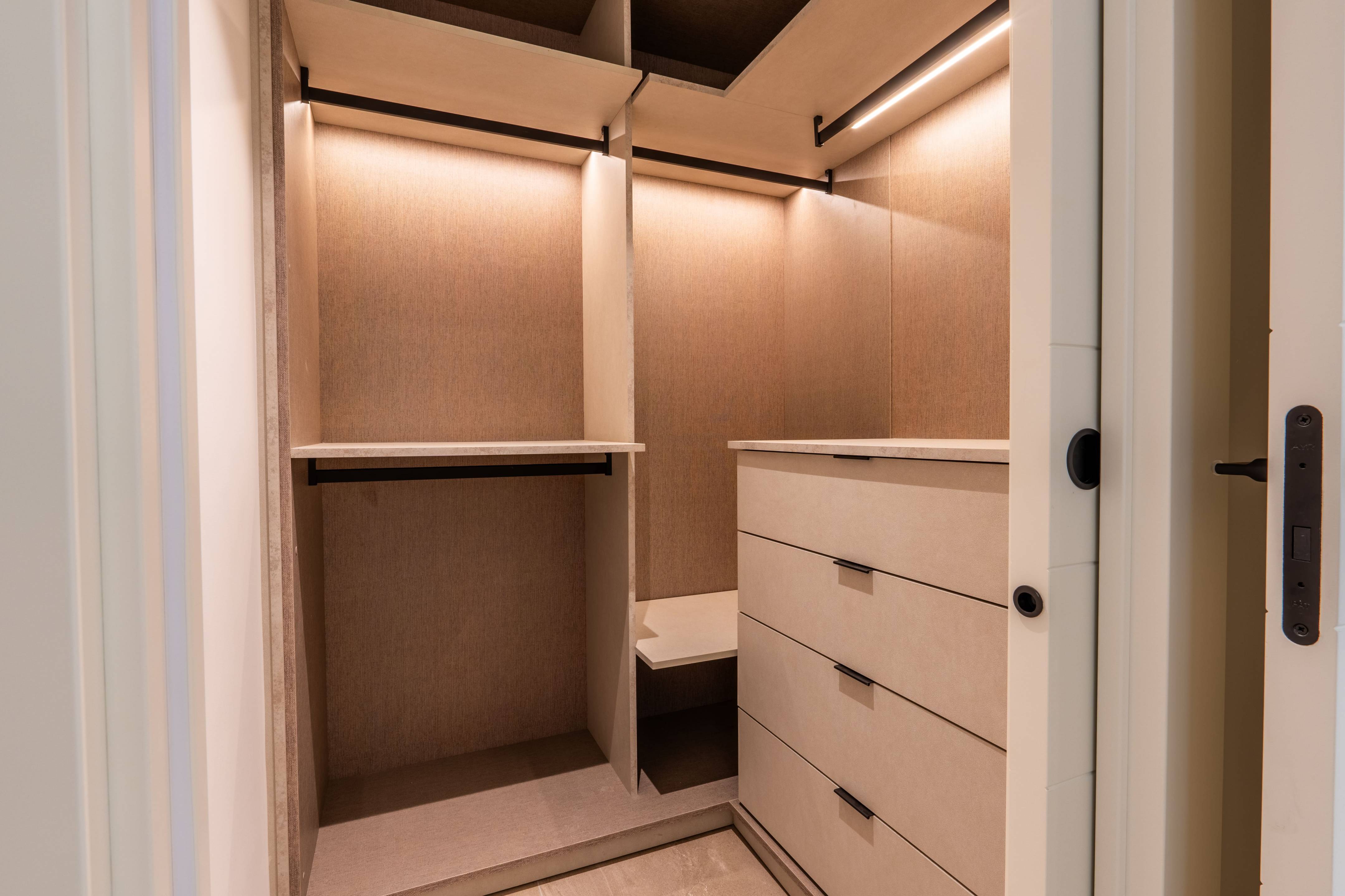 Lift lobby inside residential complex, Zona Pueblo, Guardamar Del Segura